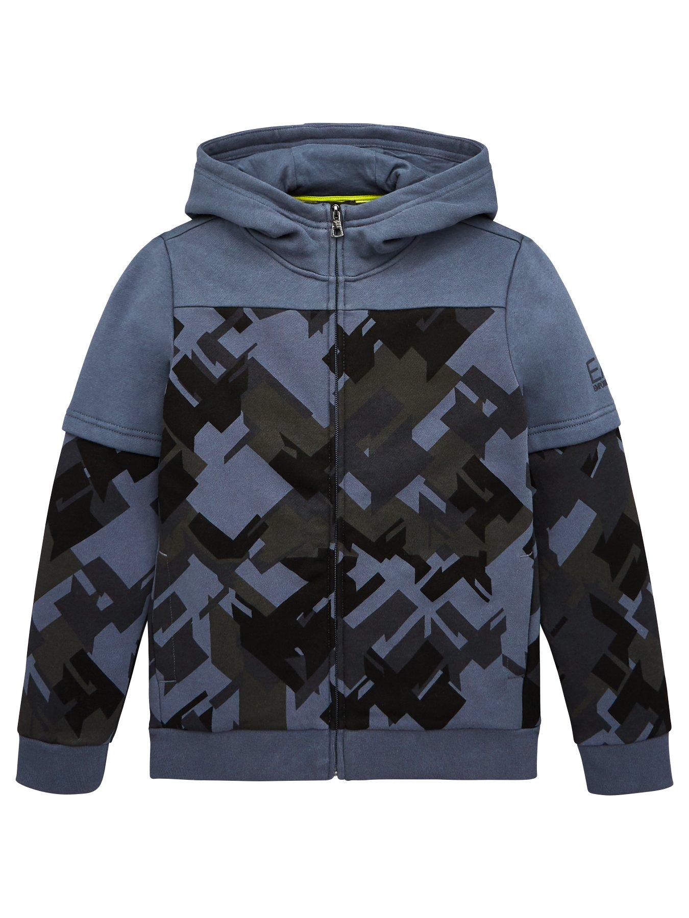 boys armani hoodie