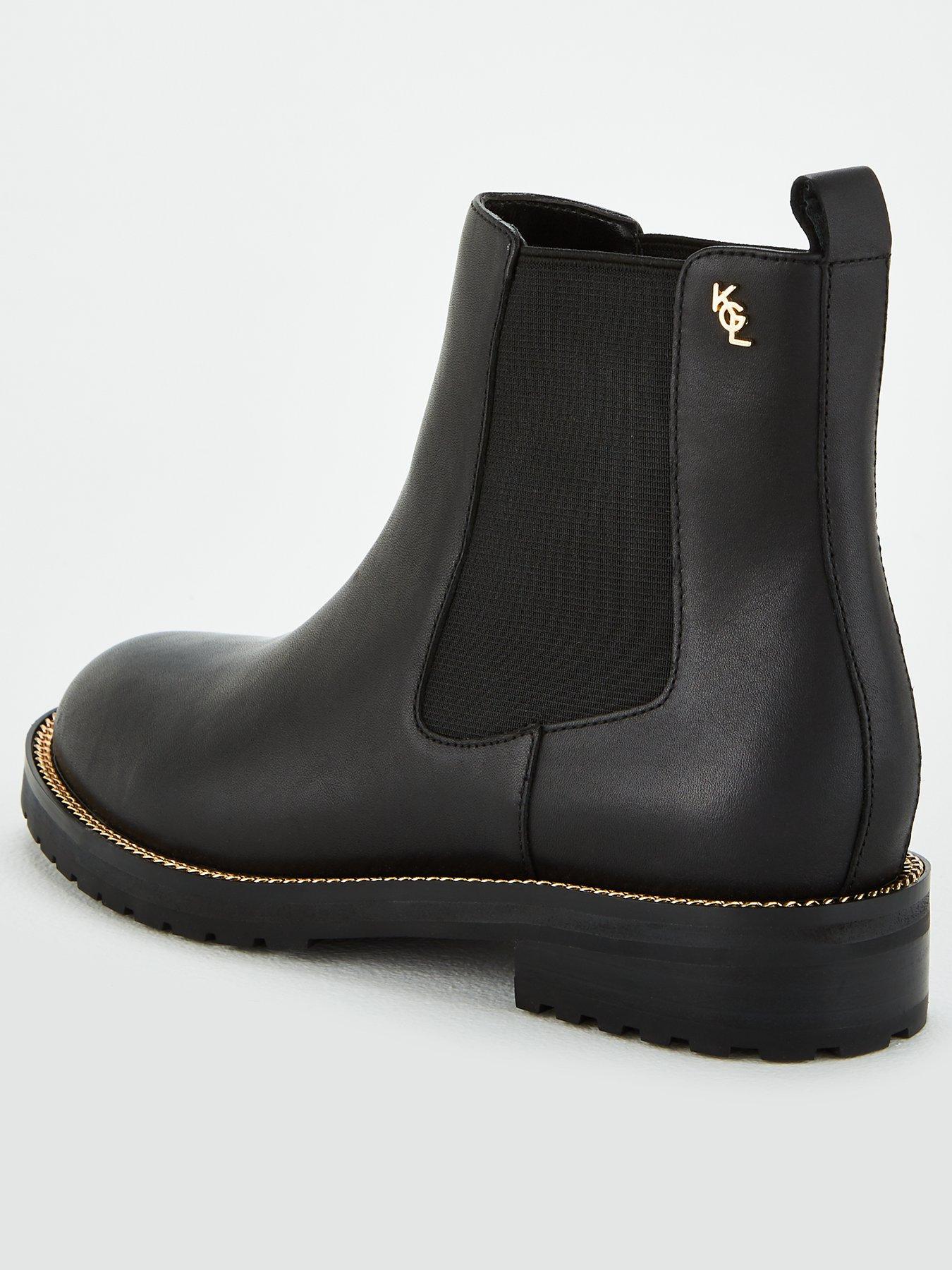 kurt geiger black chelsea boots
