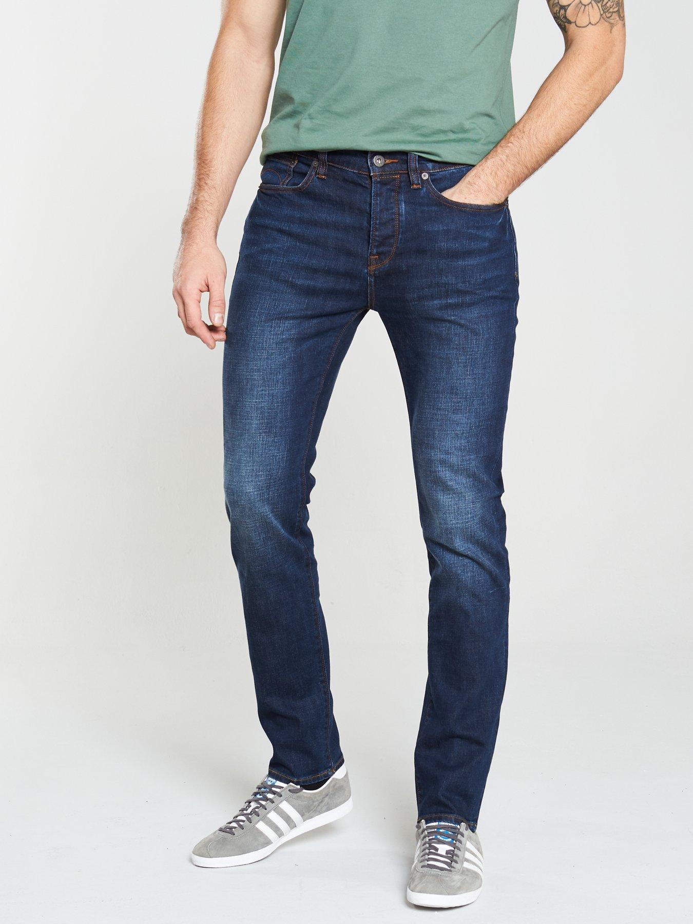pretty green erwood slim fit jeans blue