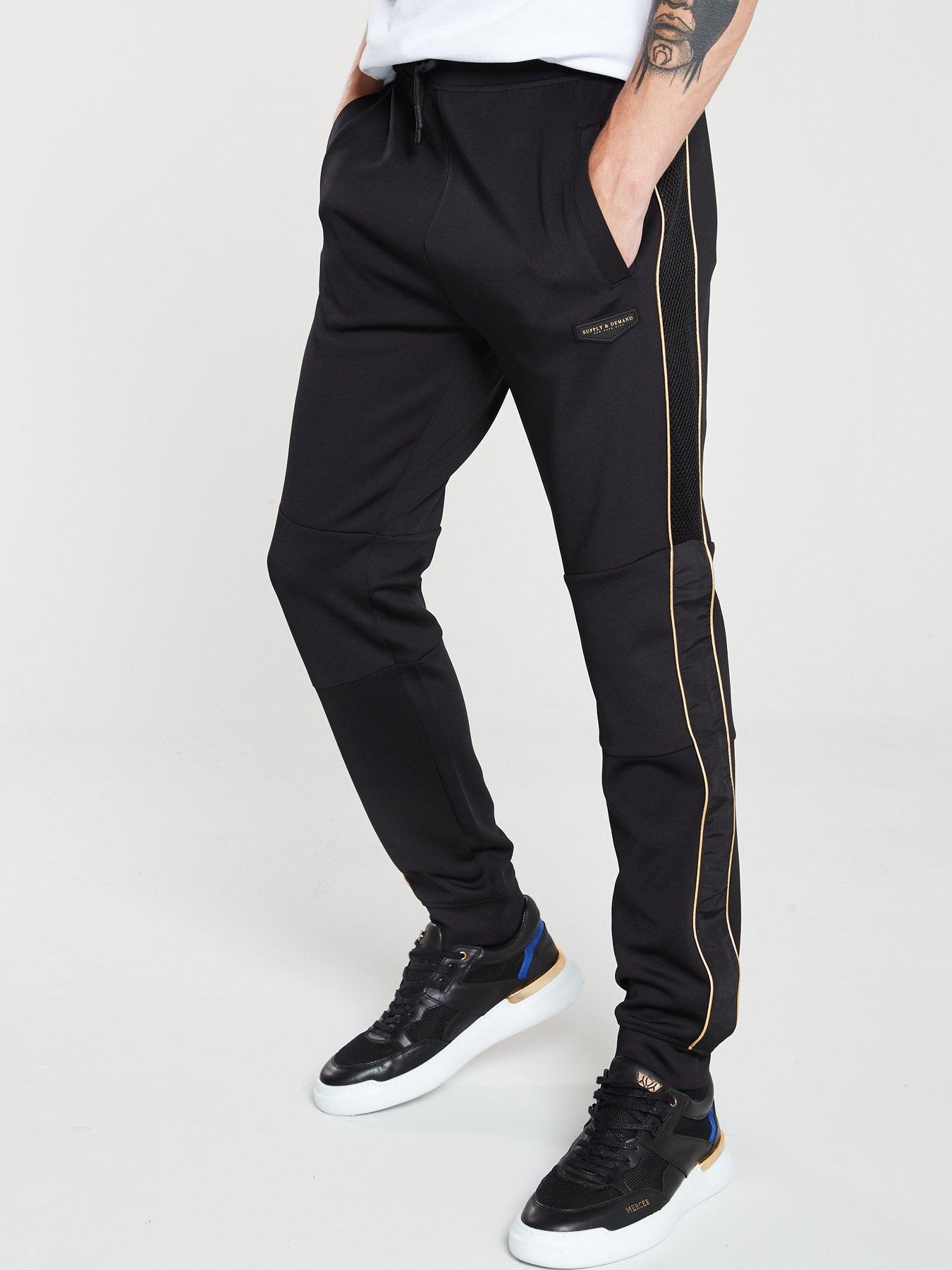 black supply and demand tracksuit