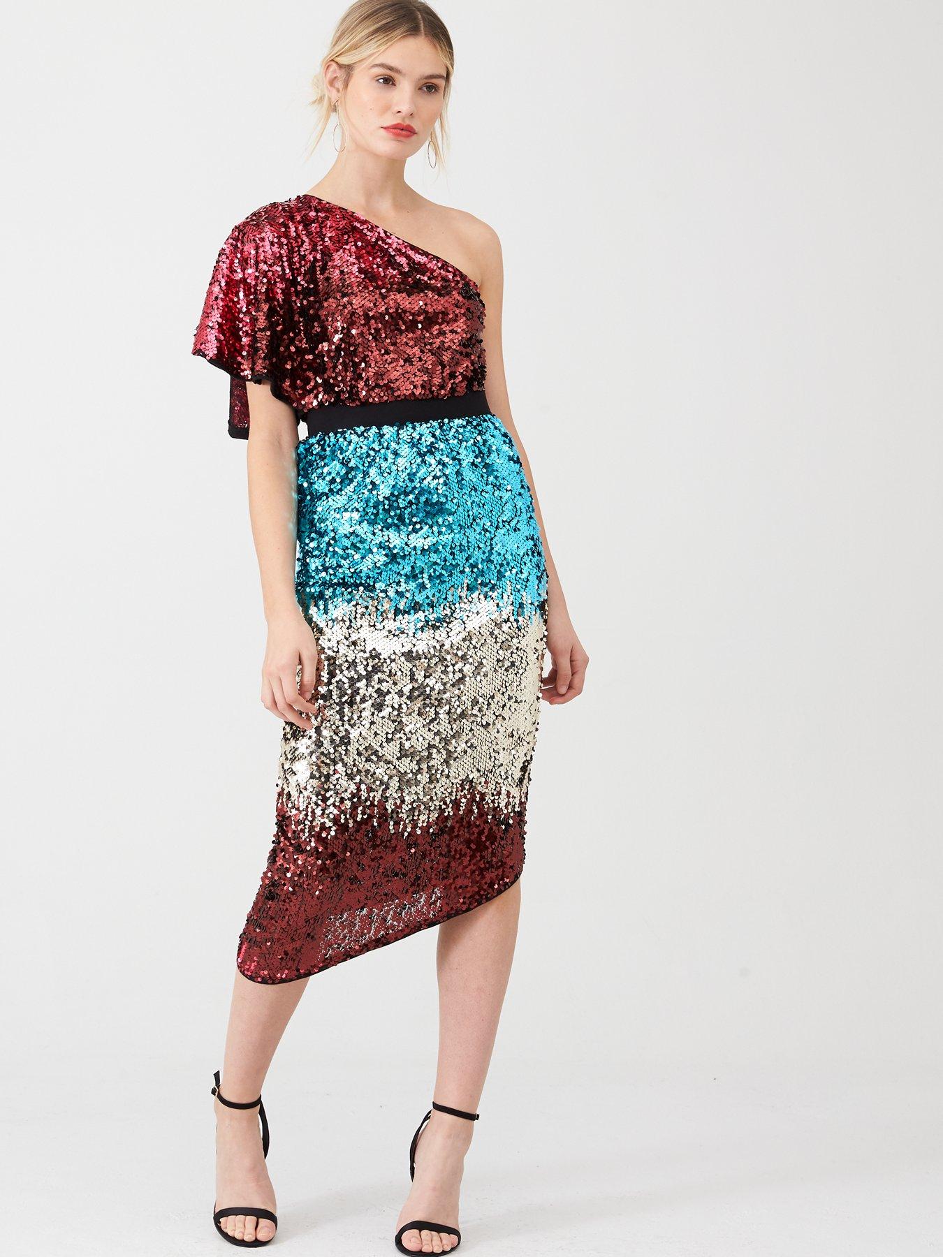 v by very sequin dress