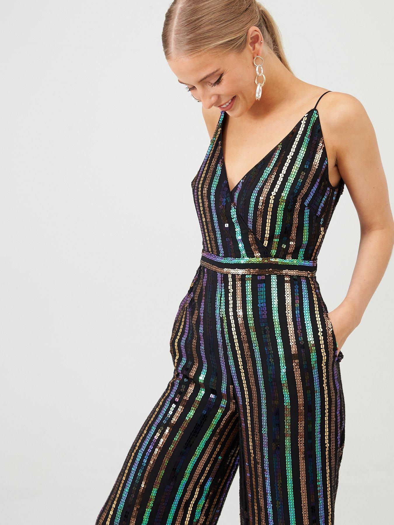 very sequin jumpsuit