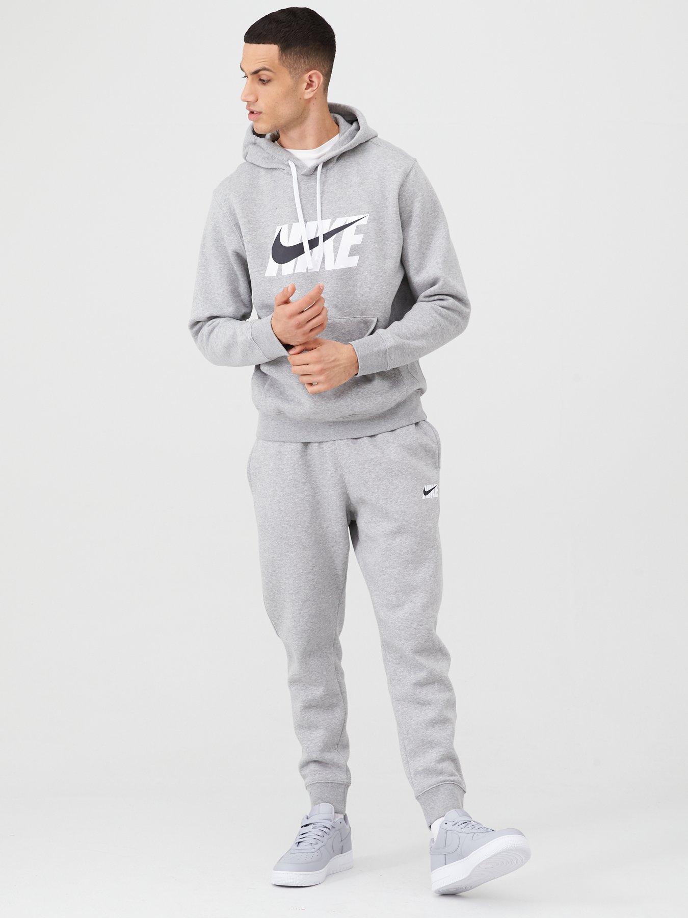 nike tracksuit gray