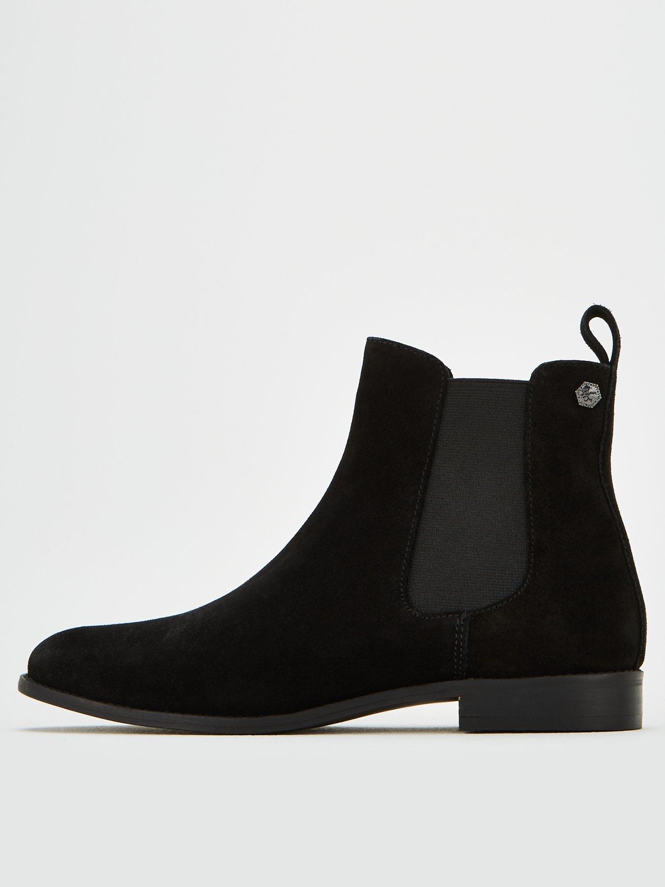 superdry millie chelsea boots black