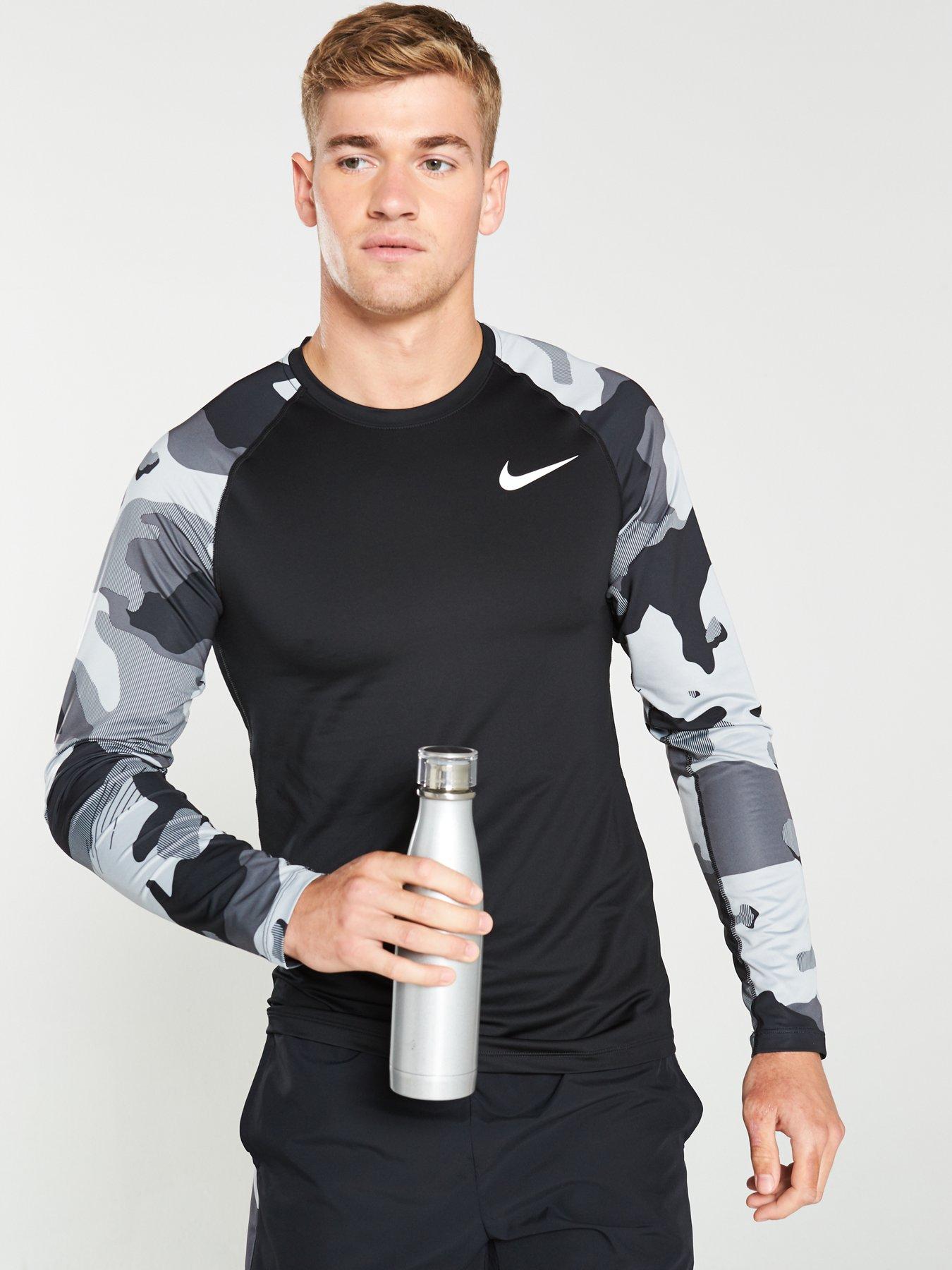 nike pro camo shirt