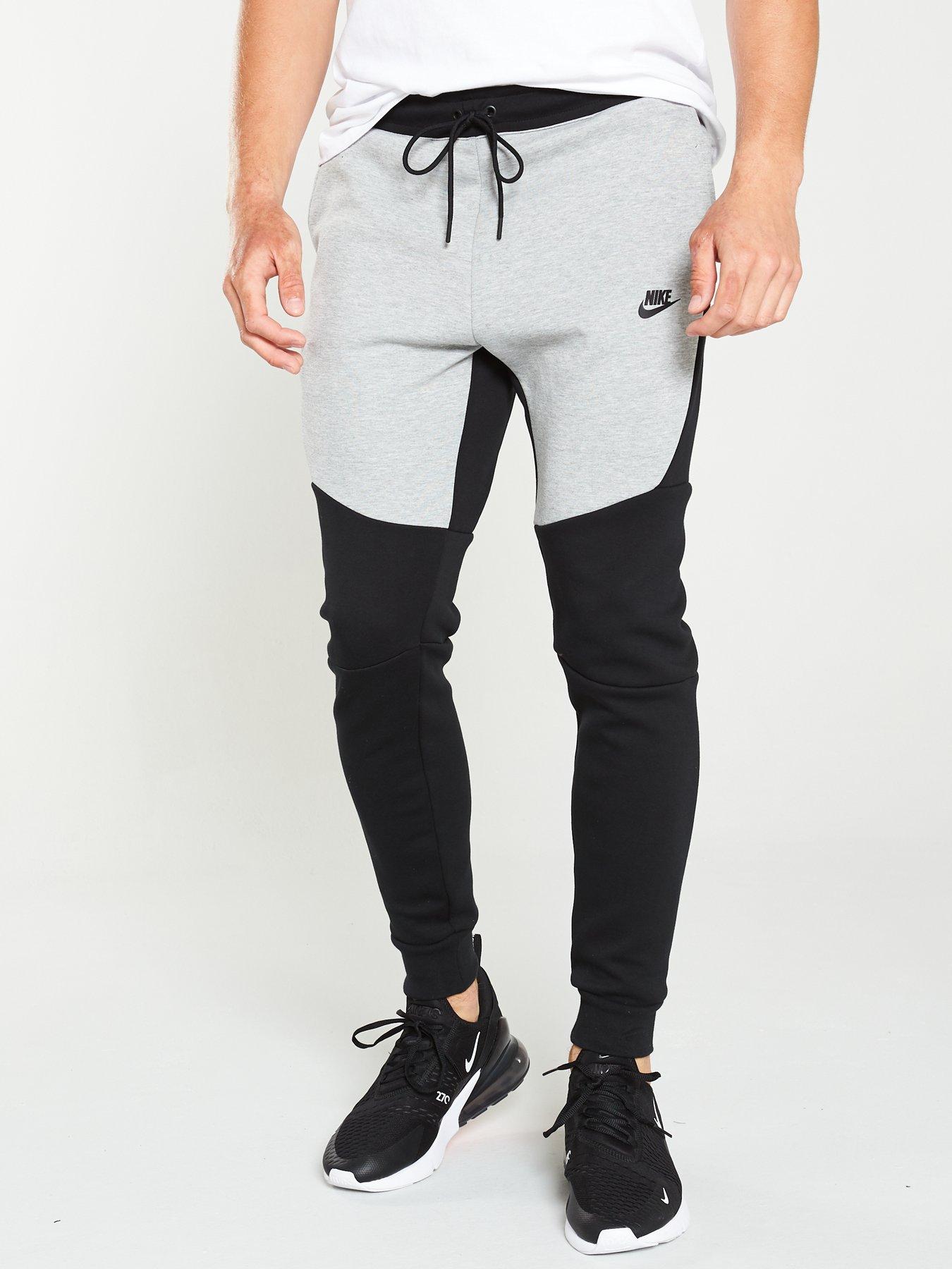 nike fleece joggers grey