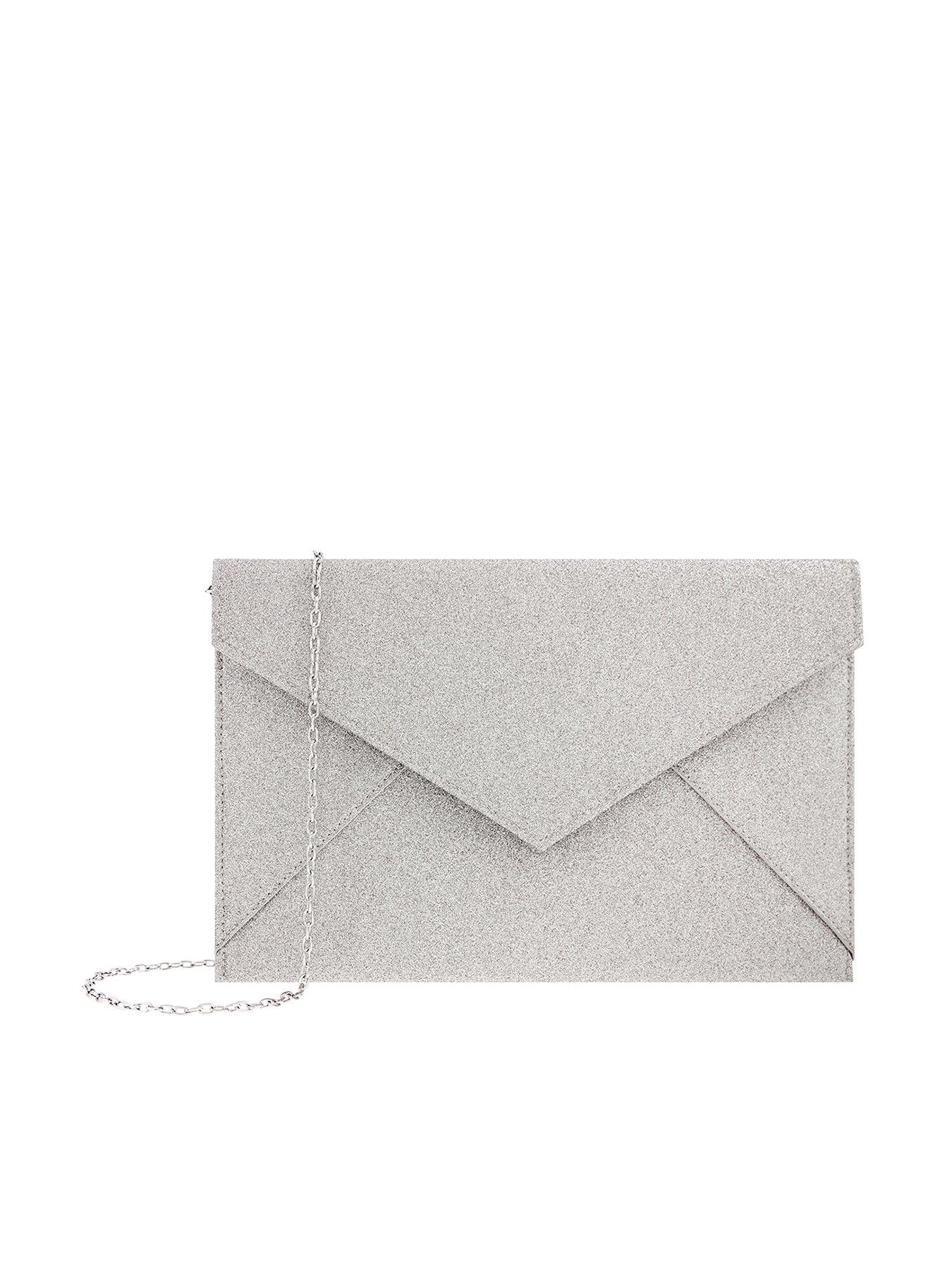 silver clutch bag ireland