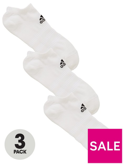 adidas-3-pack-no-show-sock-white