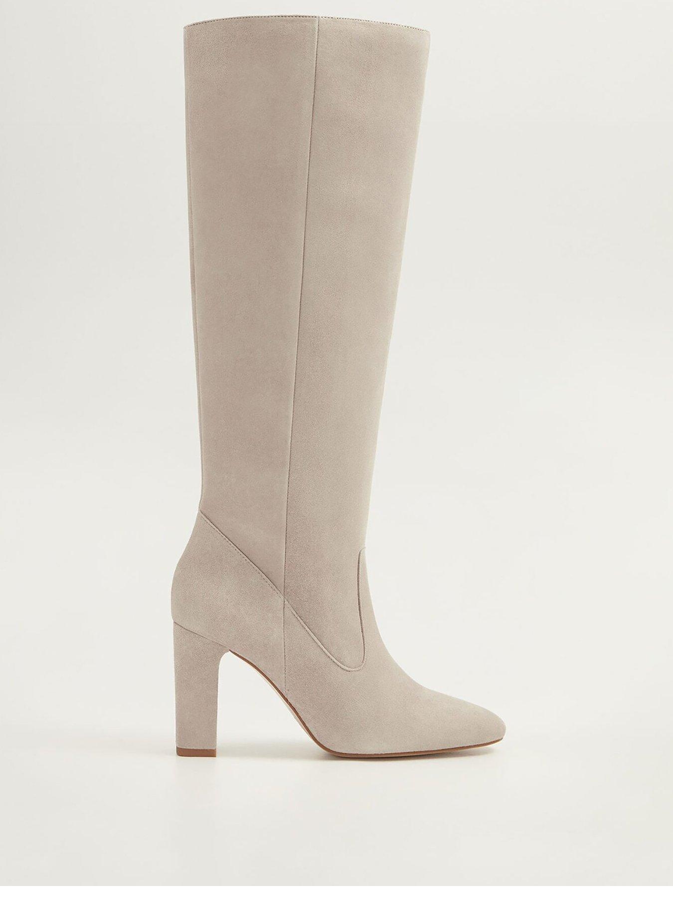 mango suede boots