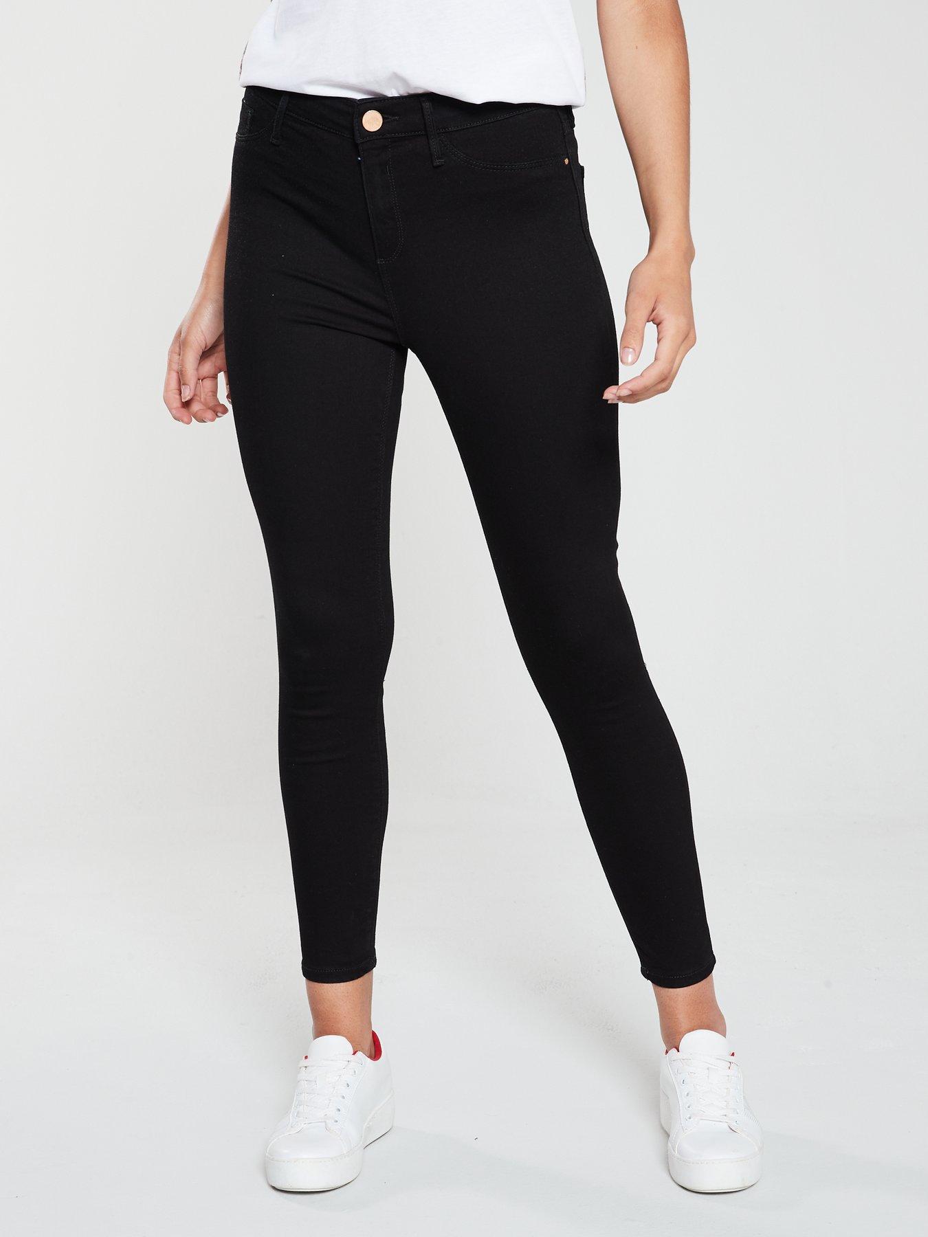 river island ladies black jeans