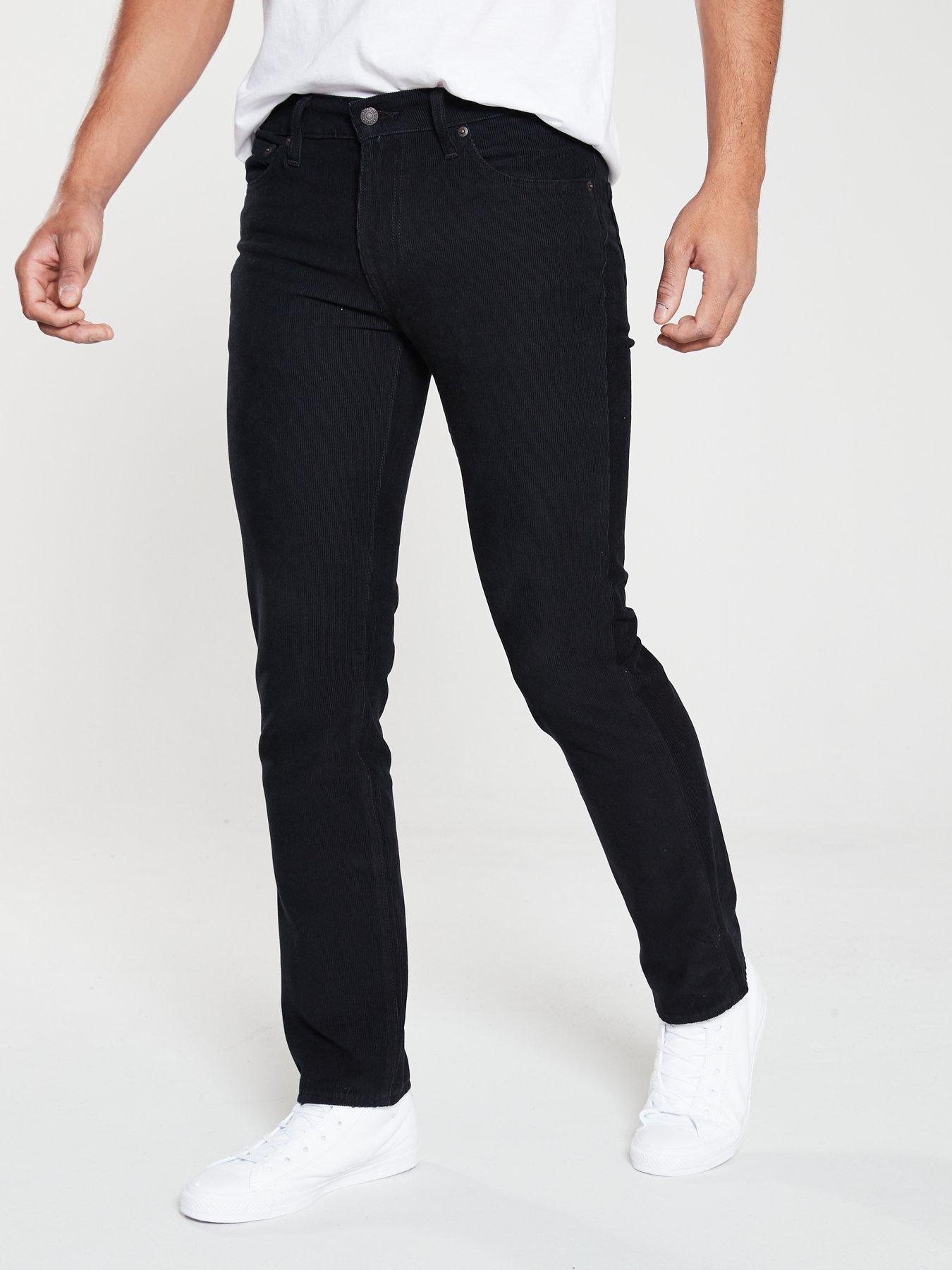levi black corduroy jeans