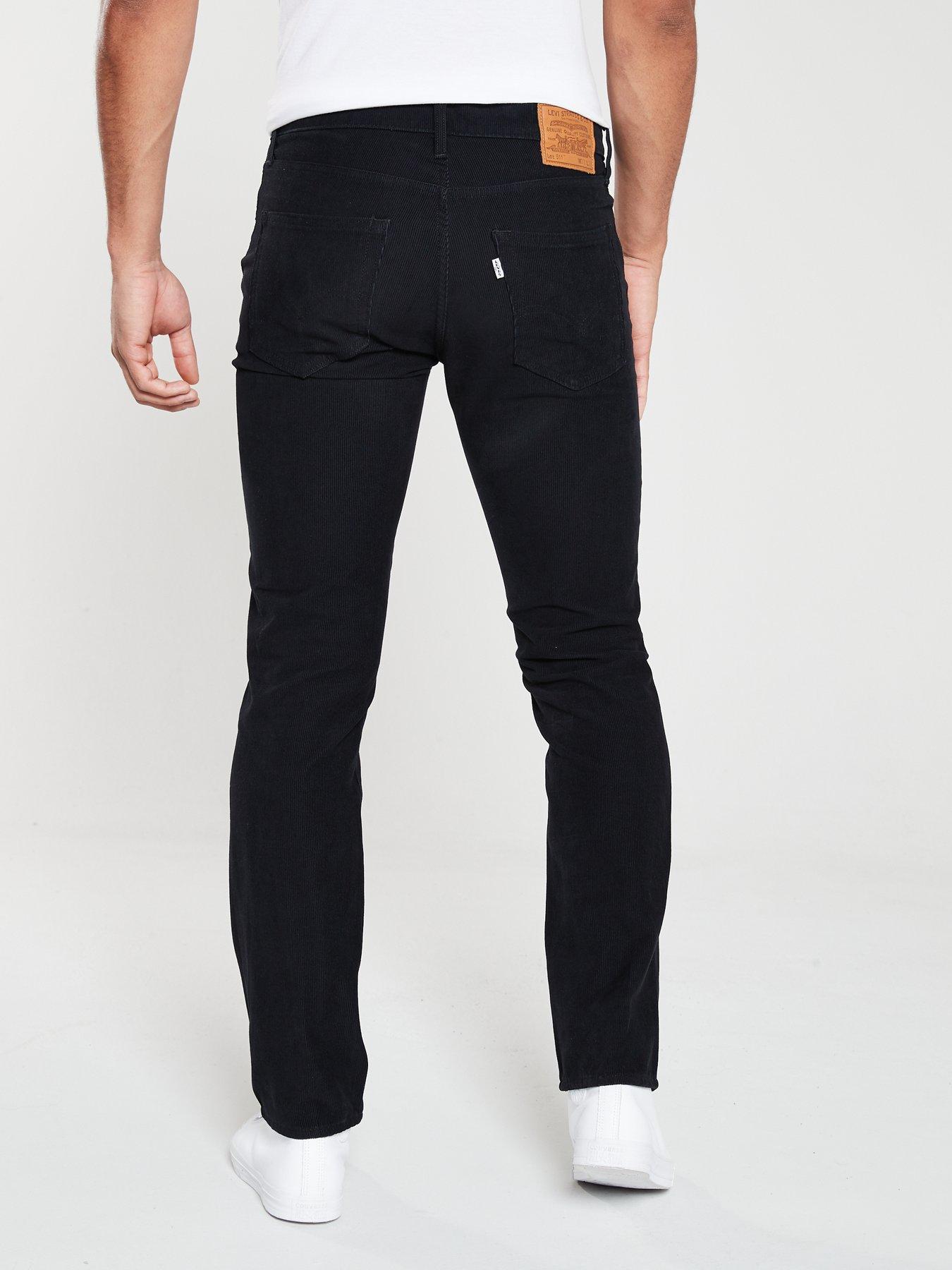 levi's 511 corduroy black