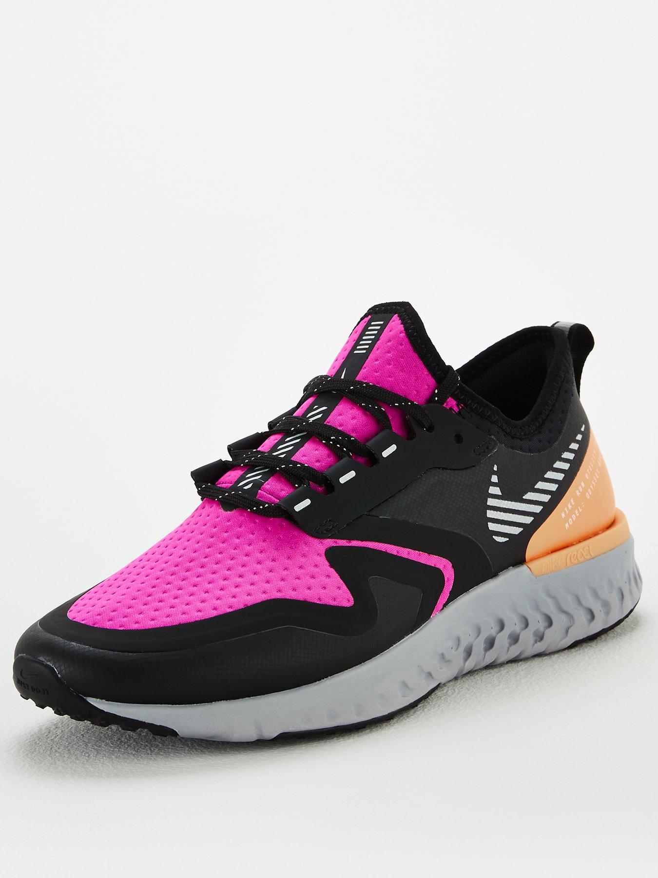 nike pink and orange trainers