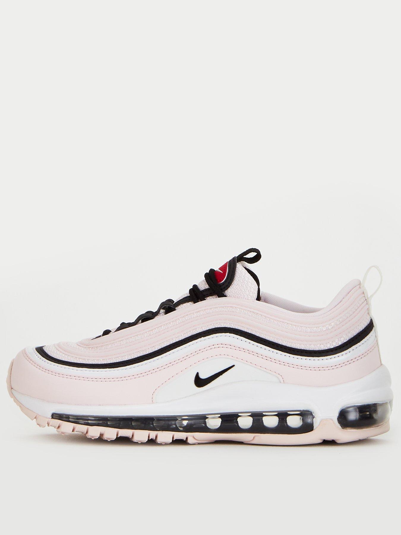 nike air max 97 pink black white