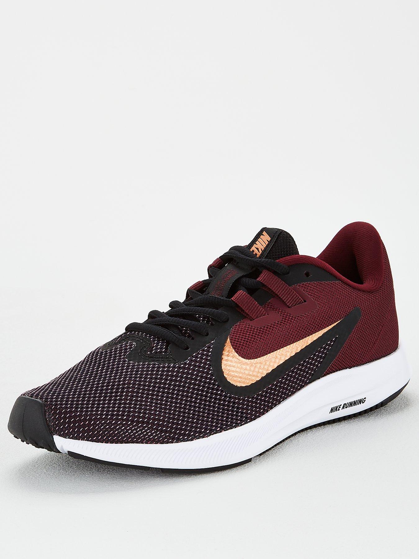 nike downshifter 9 women's maroon