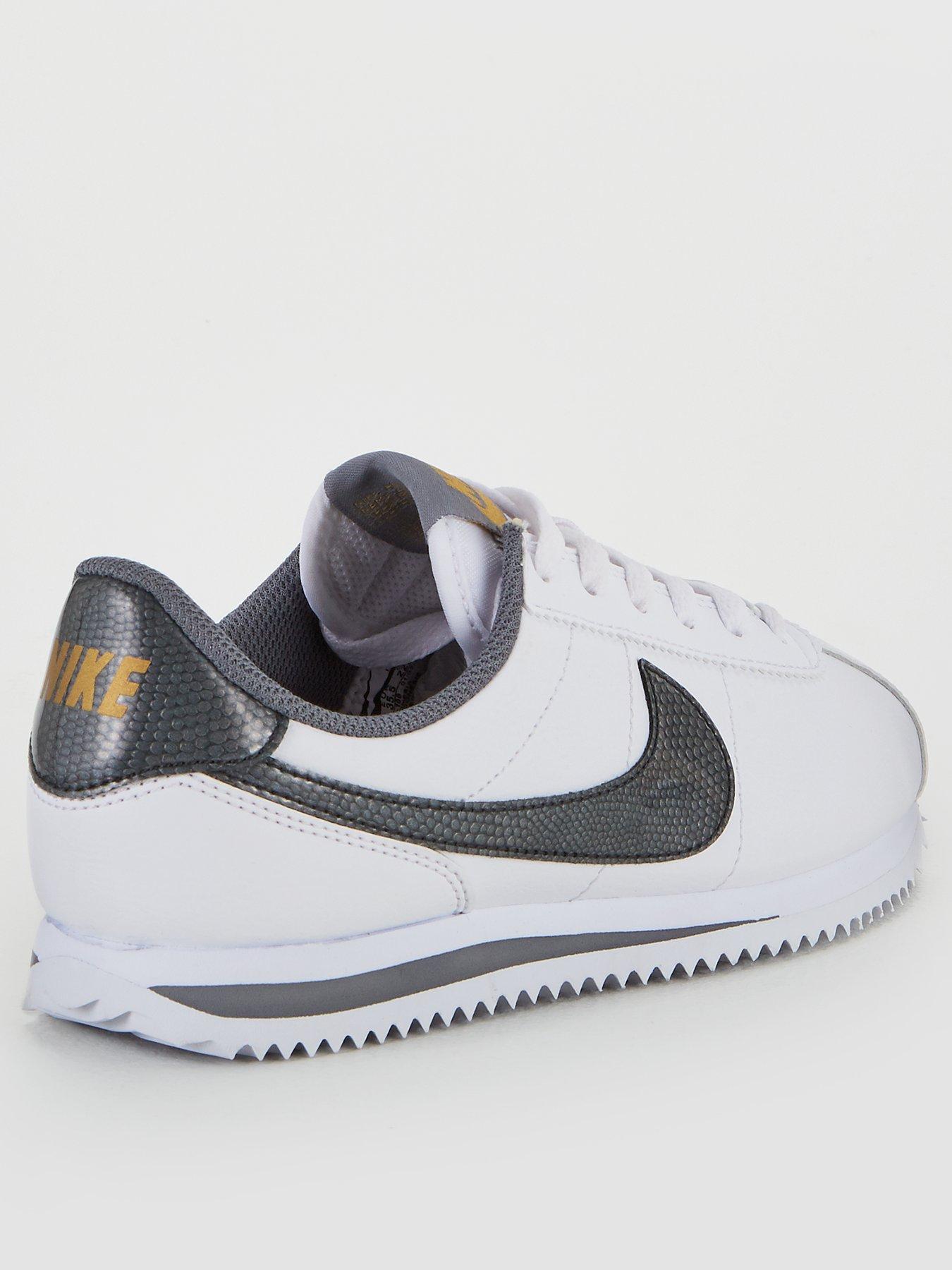 nike cortez junior grey