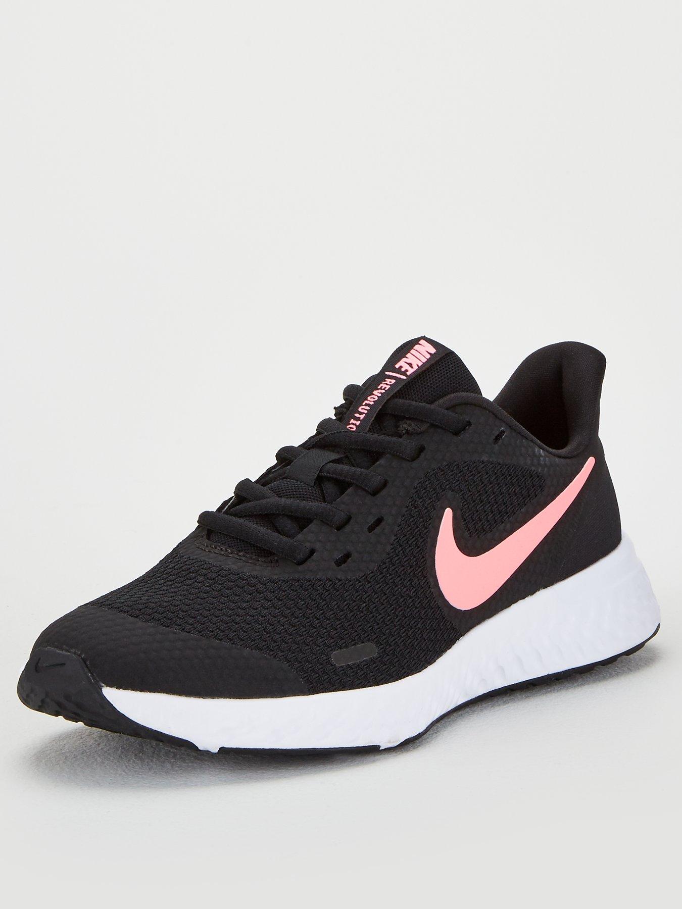 nike trainers with pink tick