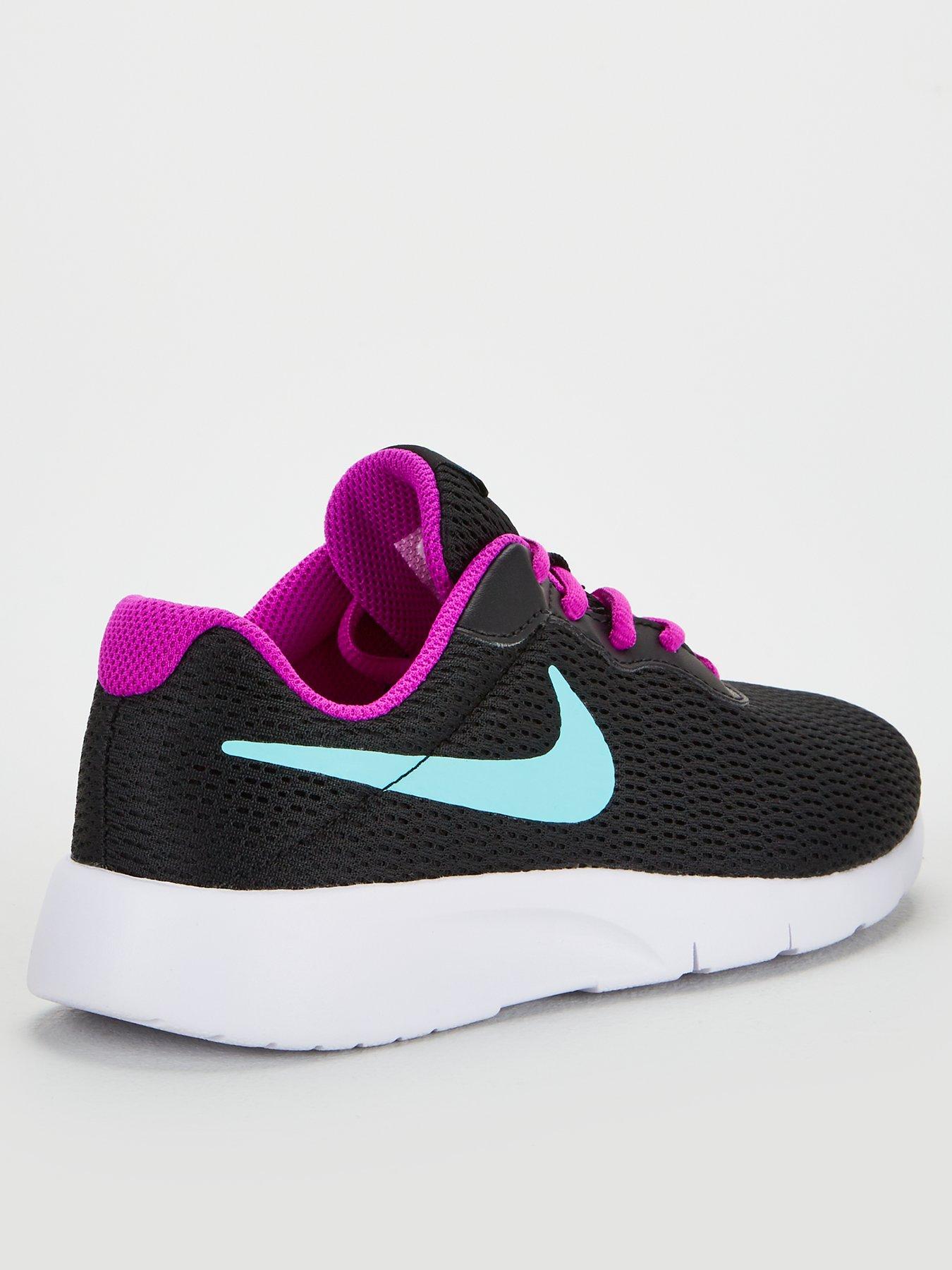 nike tanjun junior trainers black