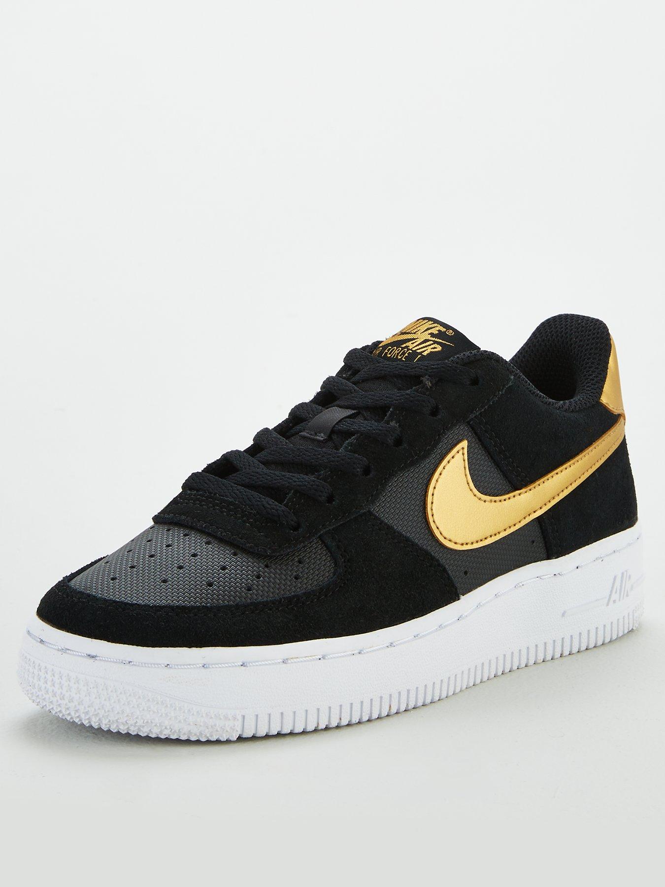 nike air force 1 junior gold