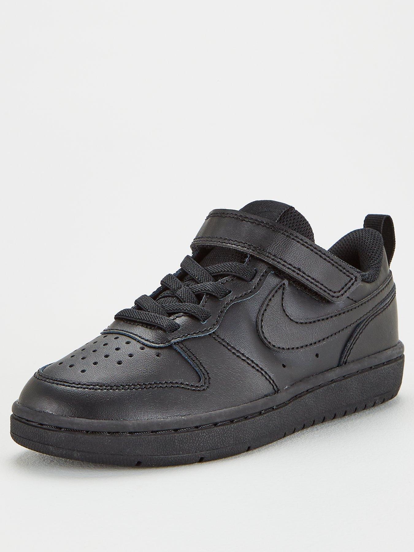 nike black court borough