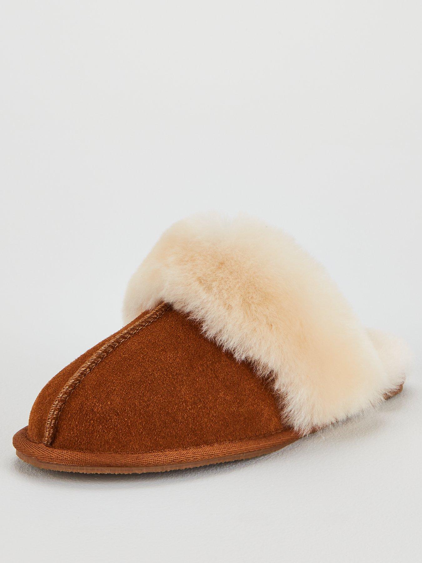 sheepskin slippers clearance