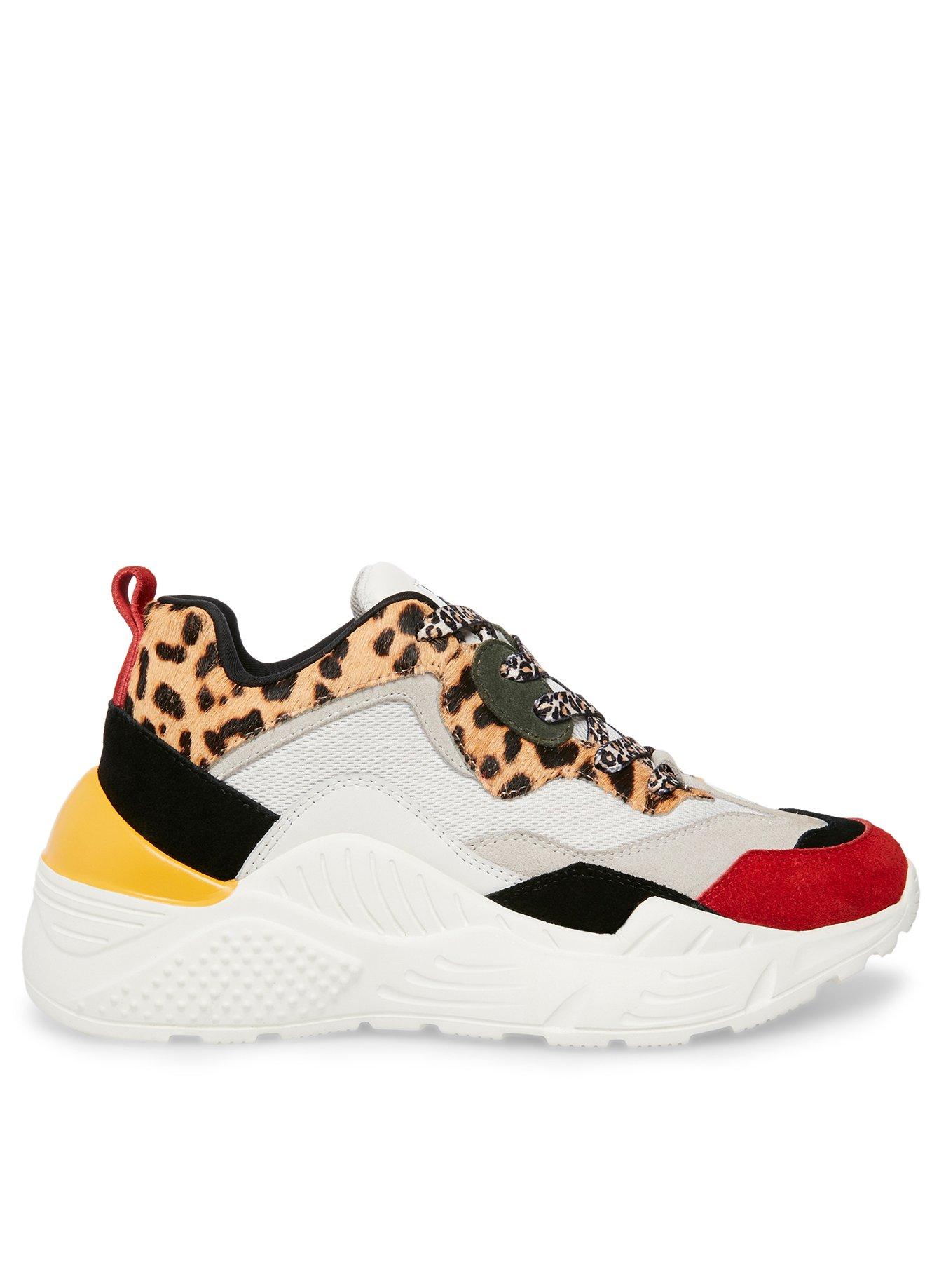 steve madden leopard trainers
