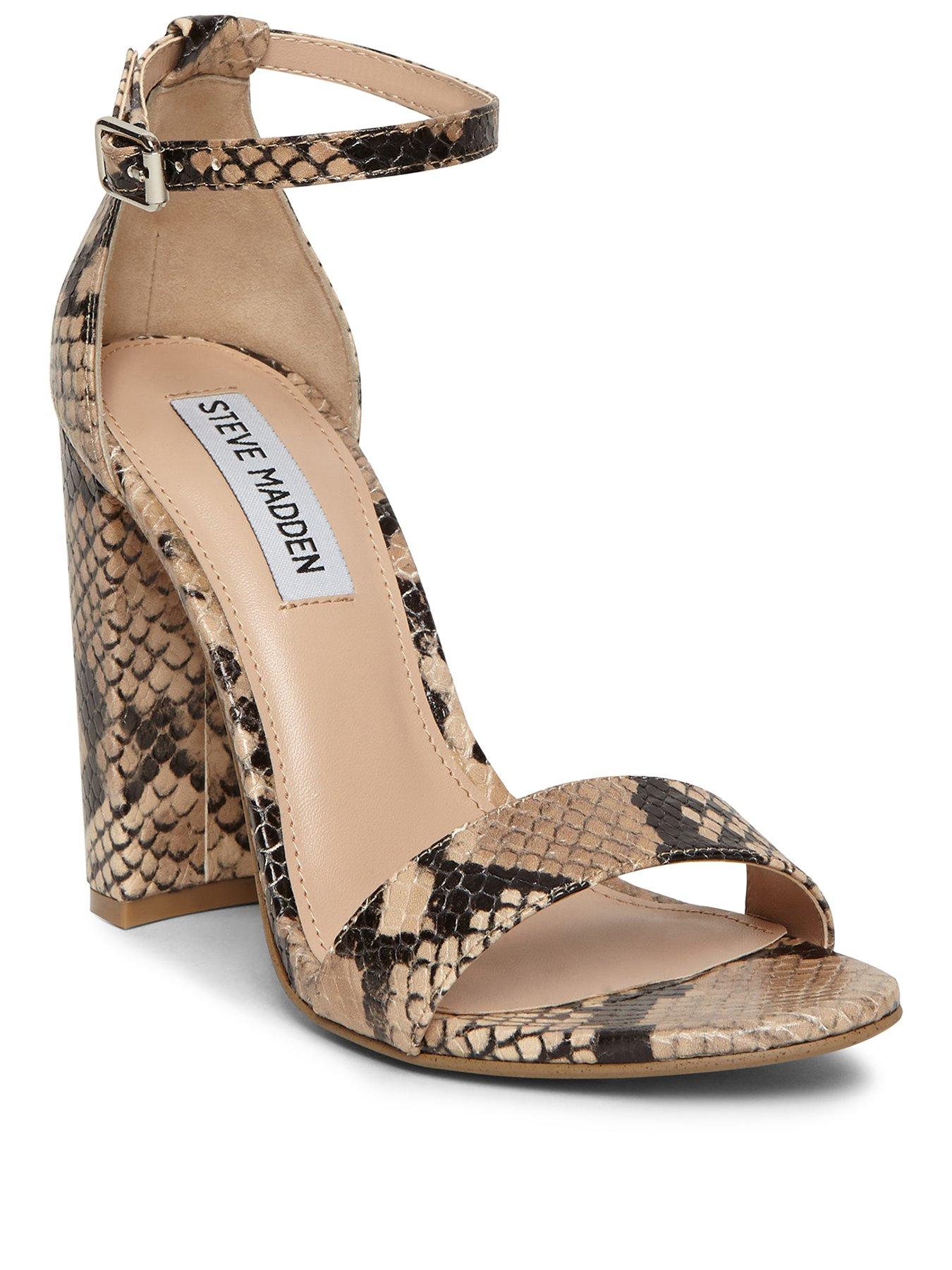 snake print booties steve madden
