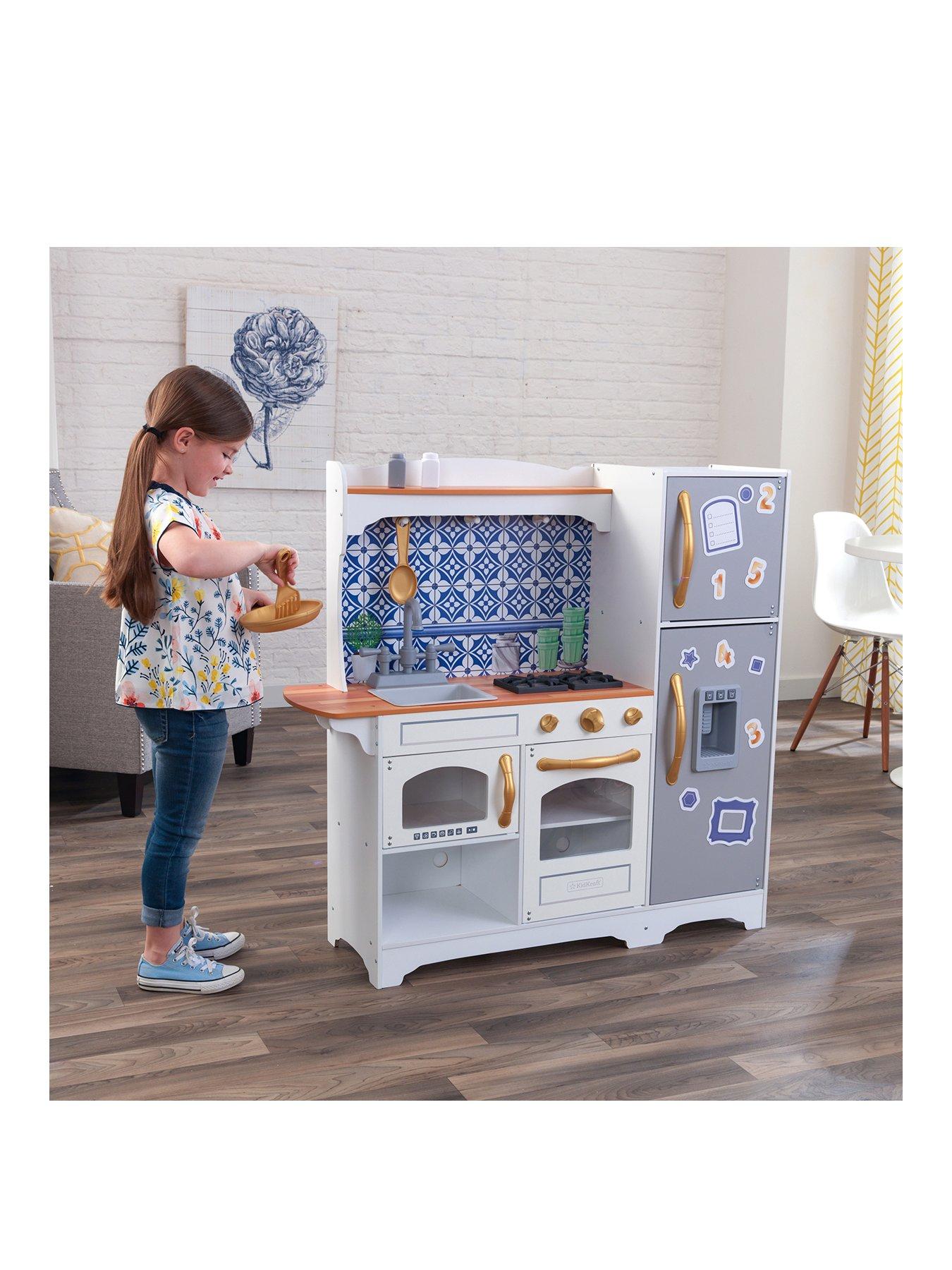 Kidkraft Mosaic Magnetic Play Kitchen Littlewoodsireland Ie