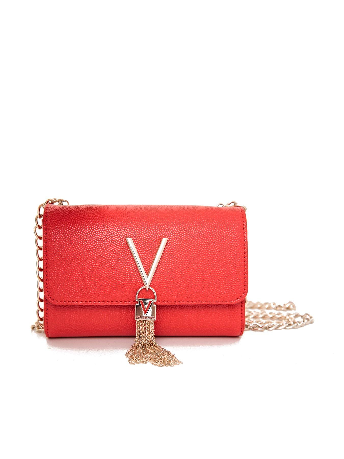 valentino red crossbody bag