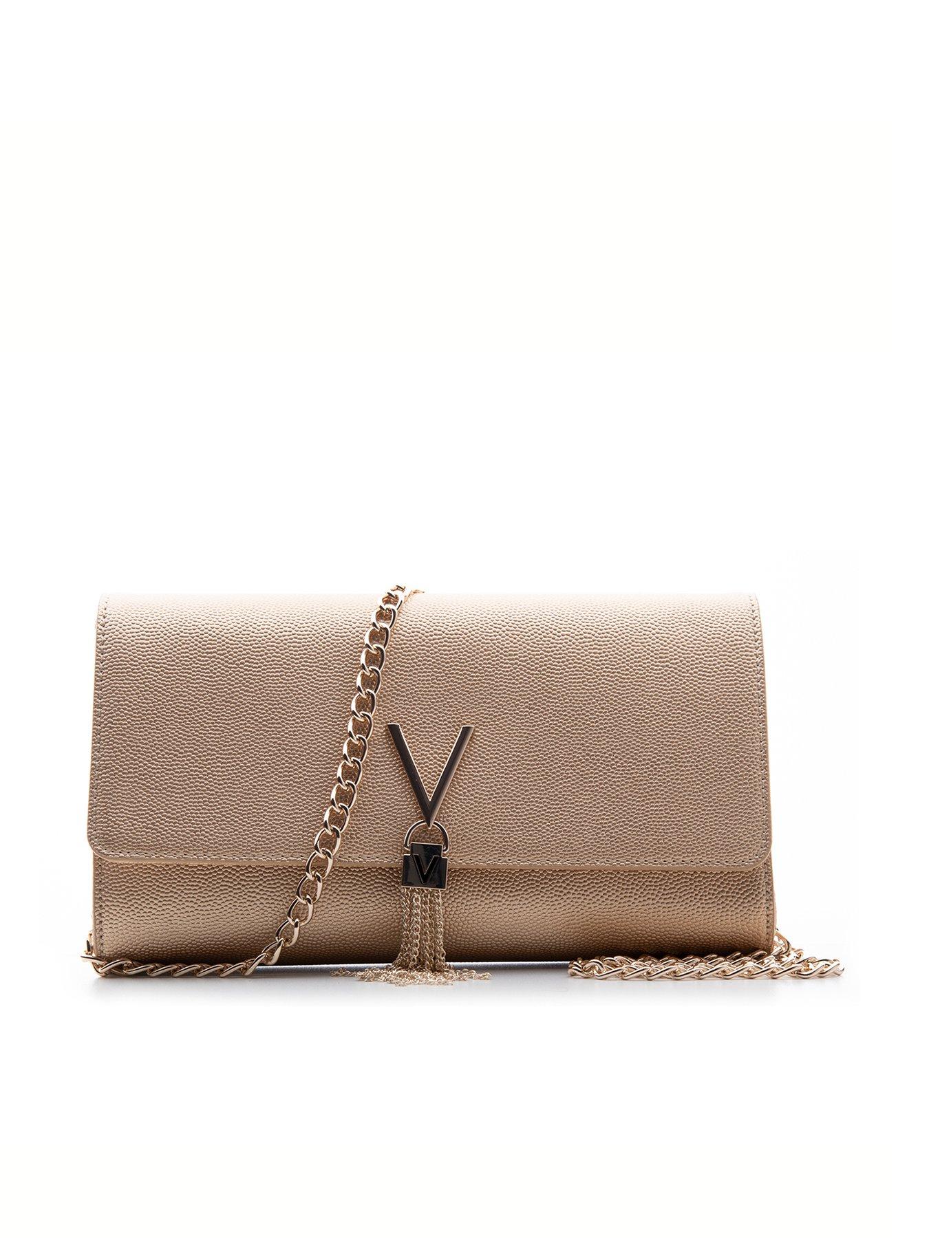 valentino beige clutch