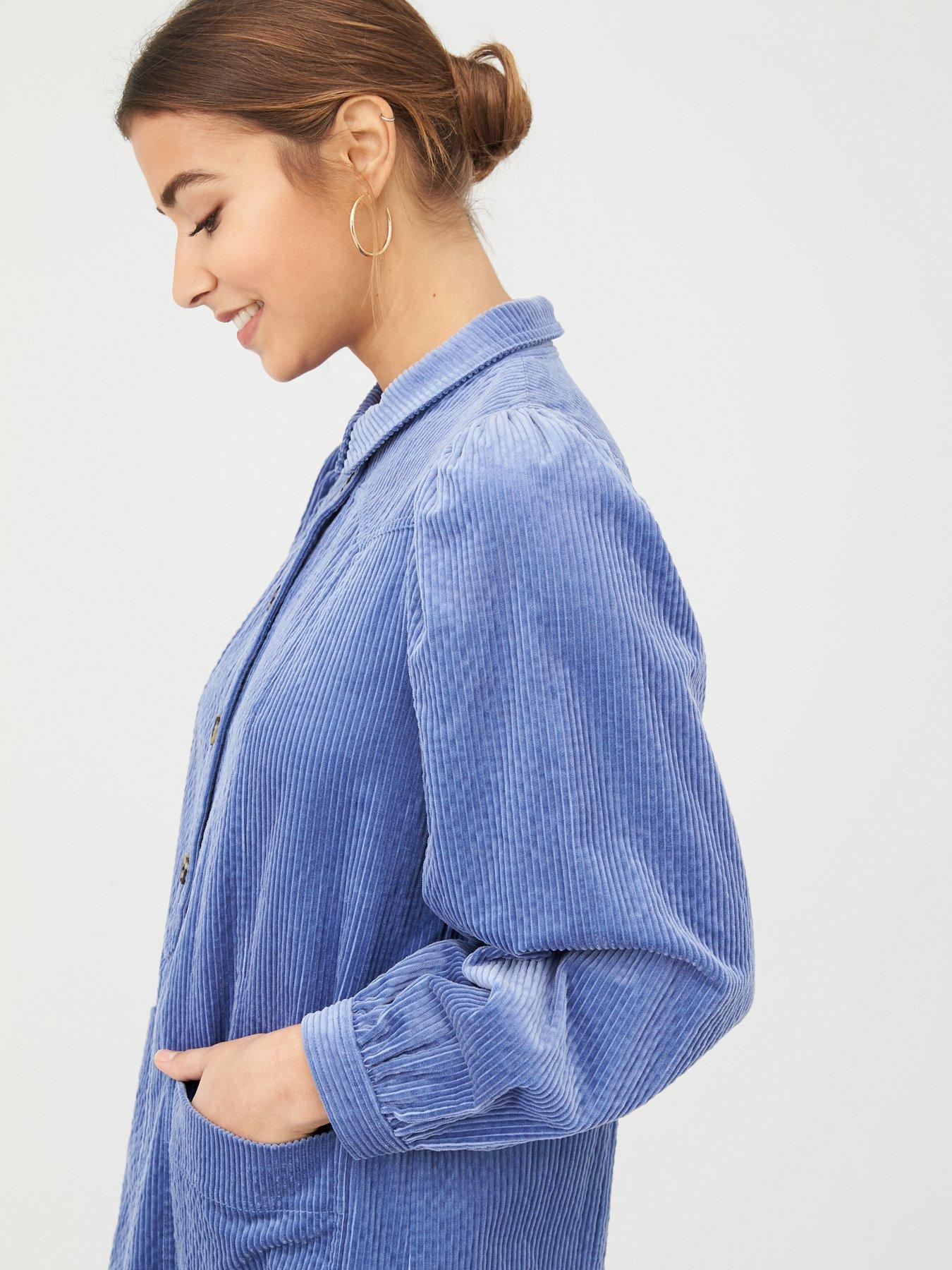 warehouse grey cord dress