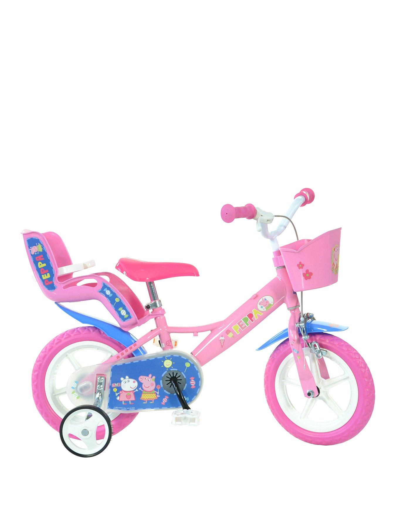 peppa pig bike 12 inch pink