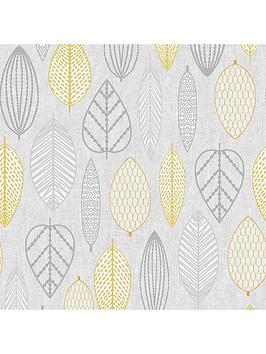 superfresco-easy-scandi-leaf-yellow-wallpaper