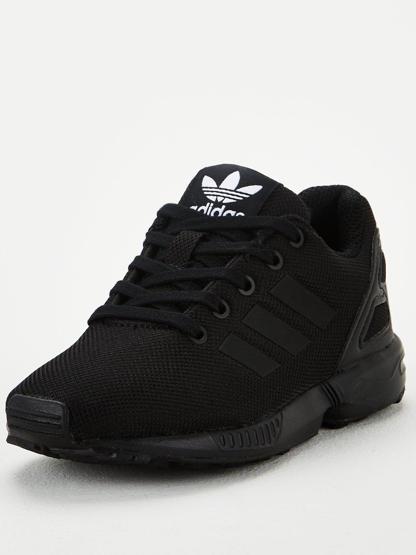 girls black trainers uk