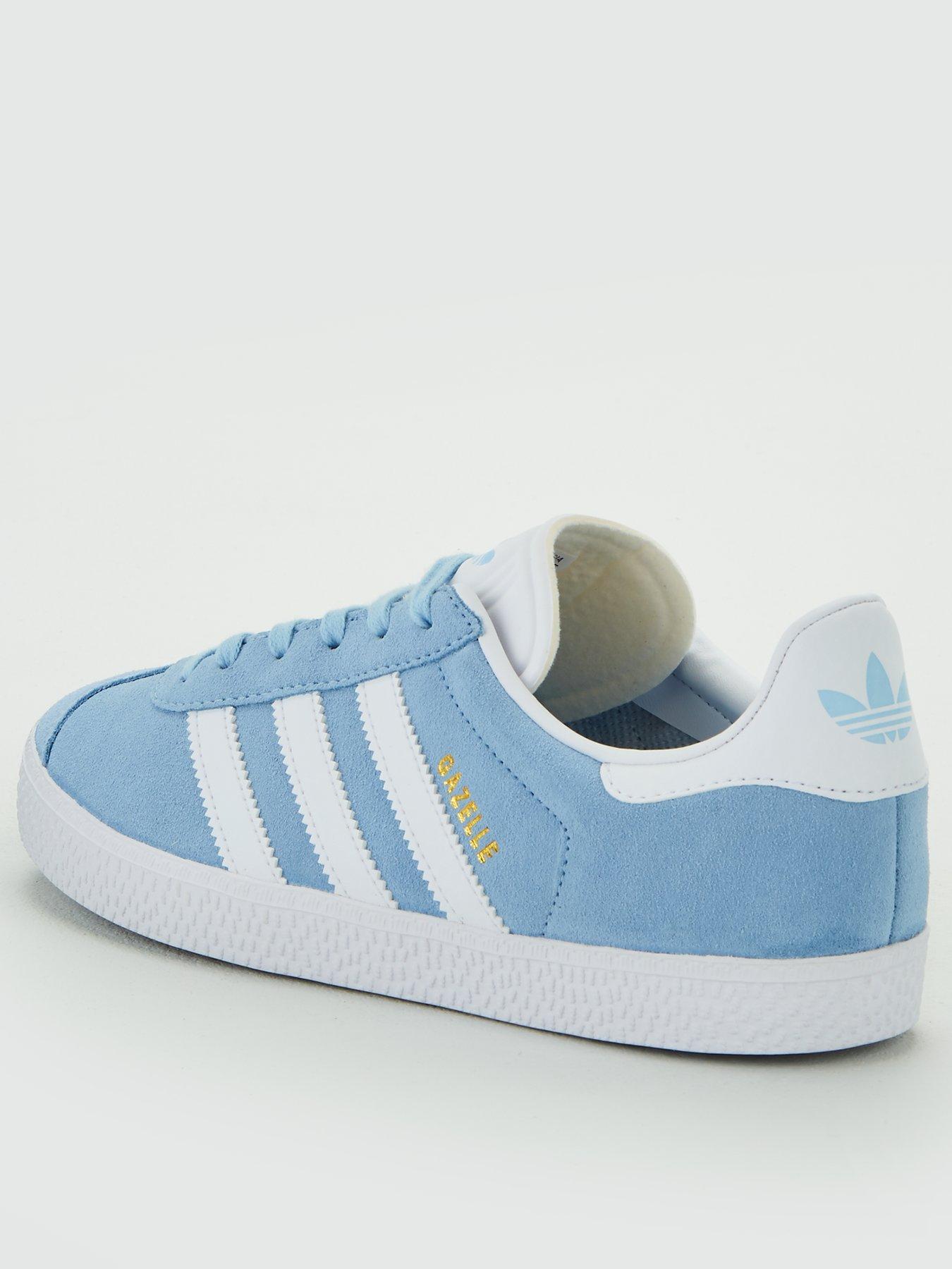 pale blue adidas gazelle