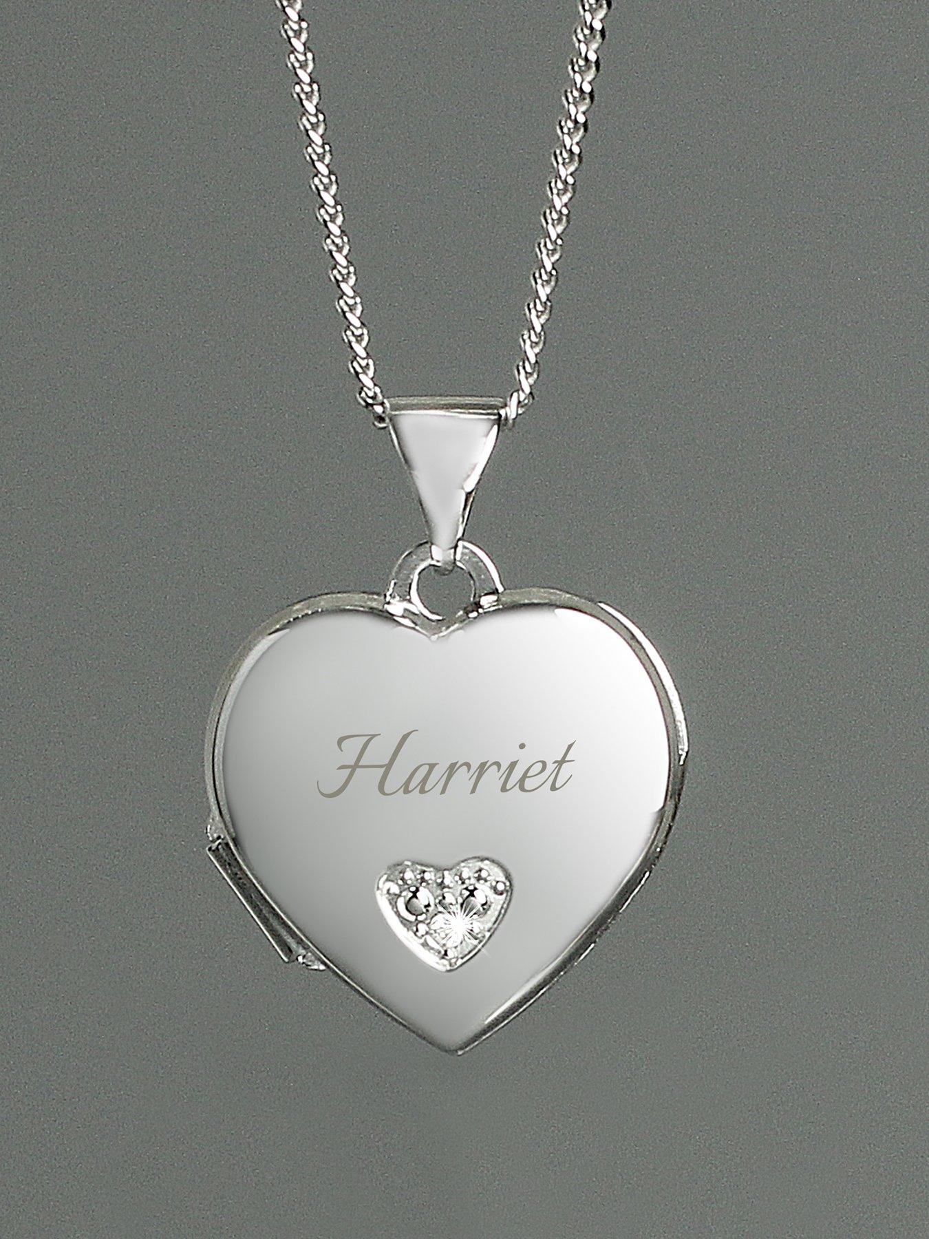 personalised girls necklace