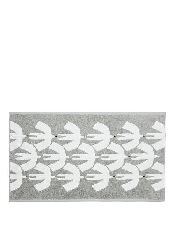 50X90 Scion Pajaro Towels Bath Mat Steel