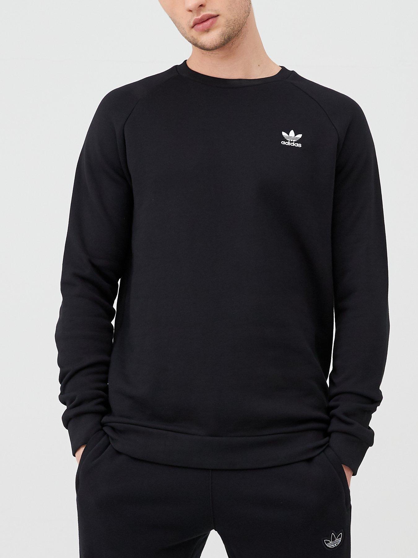 adidas originals essential crewneck sweatshirt