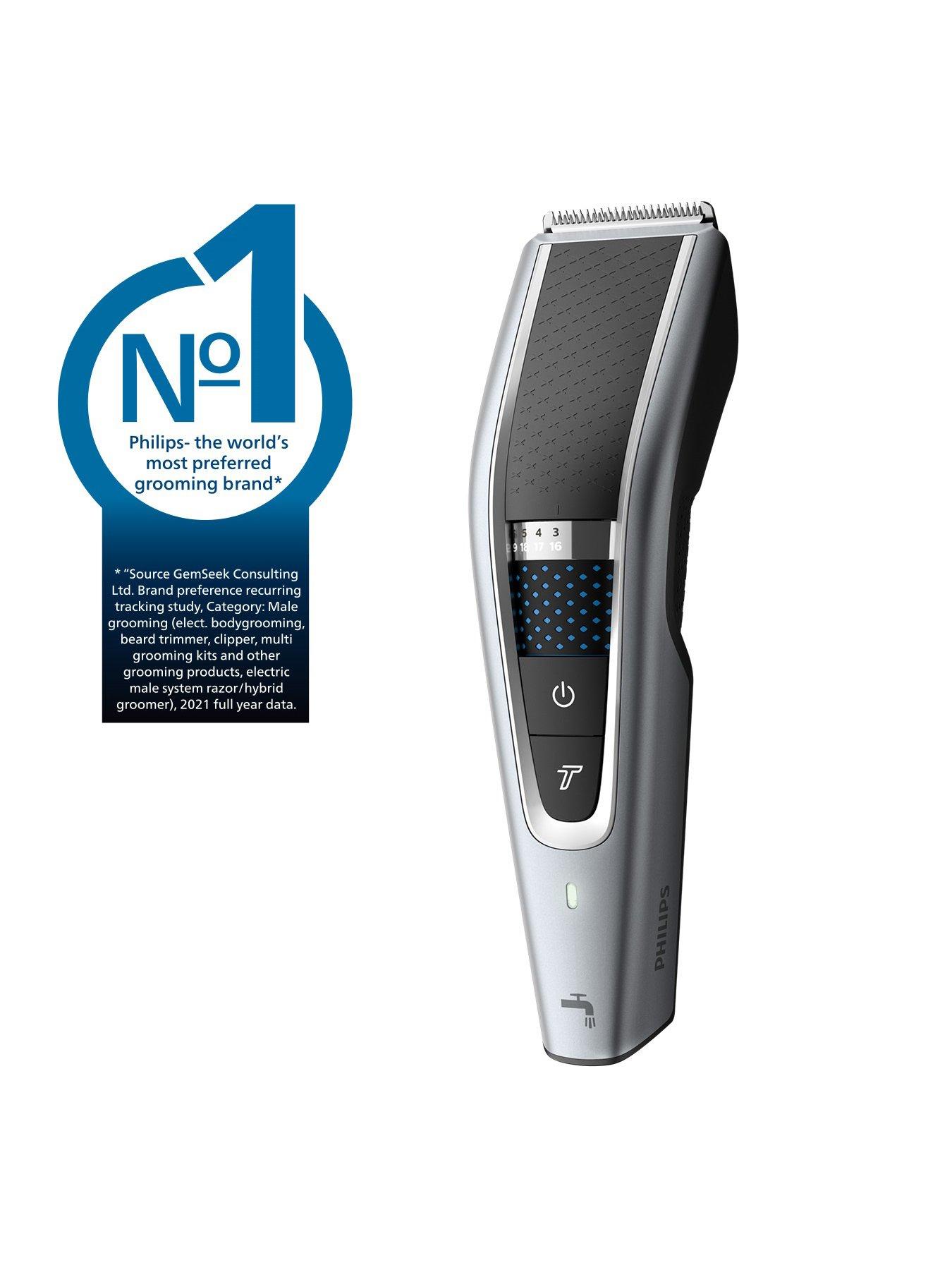 philips series 5000 hair clipper with titanium blades