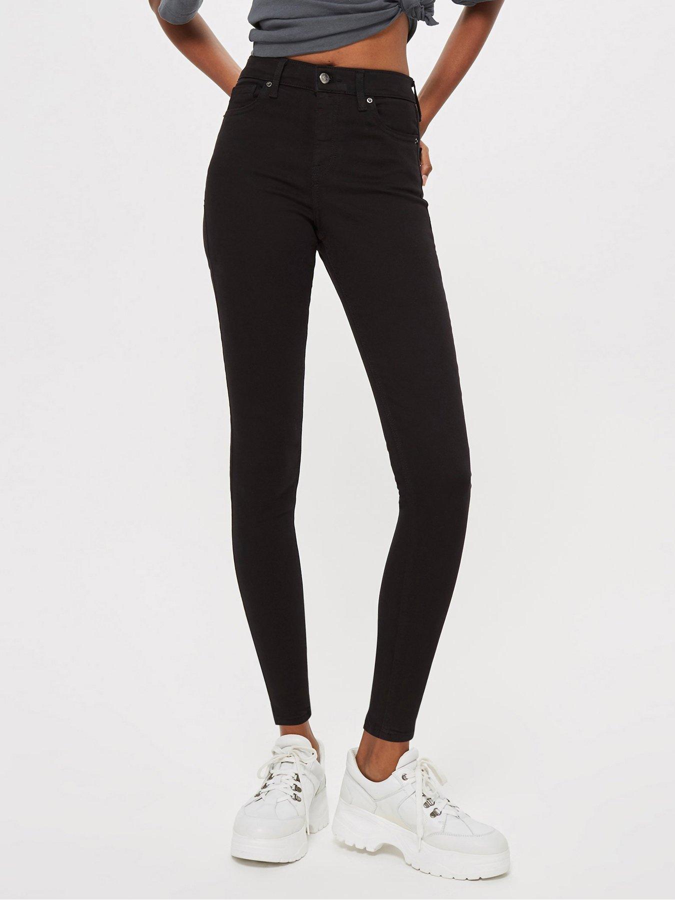 topshop black skinny jeans