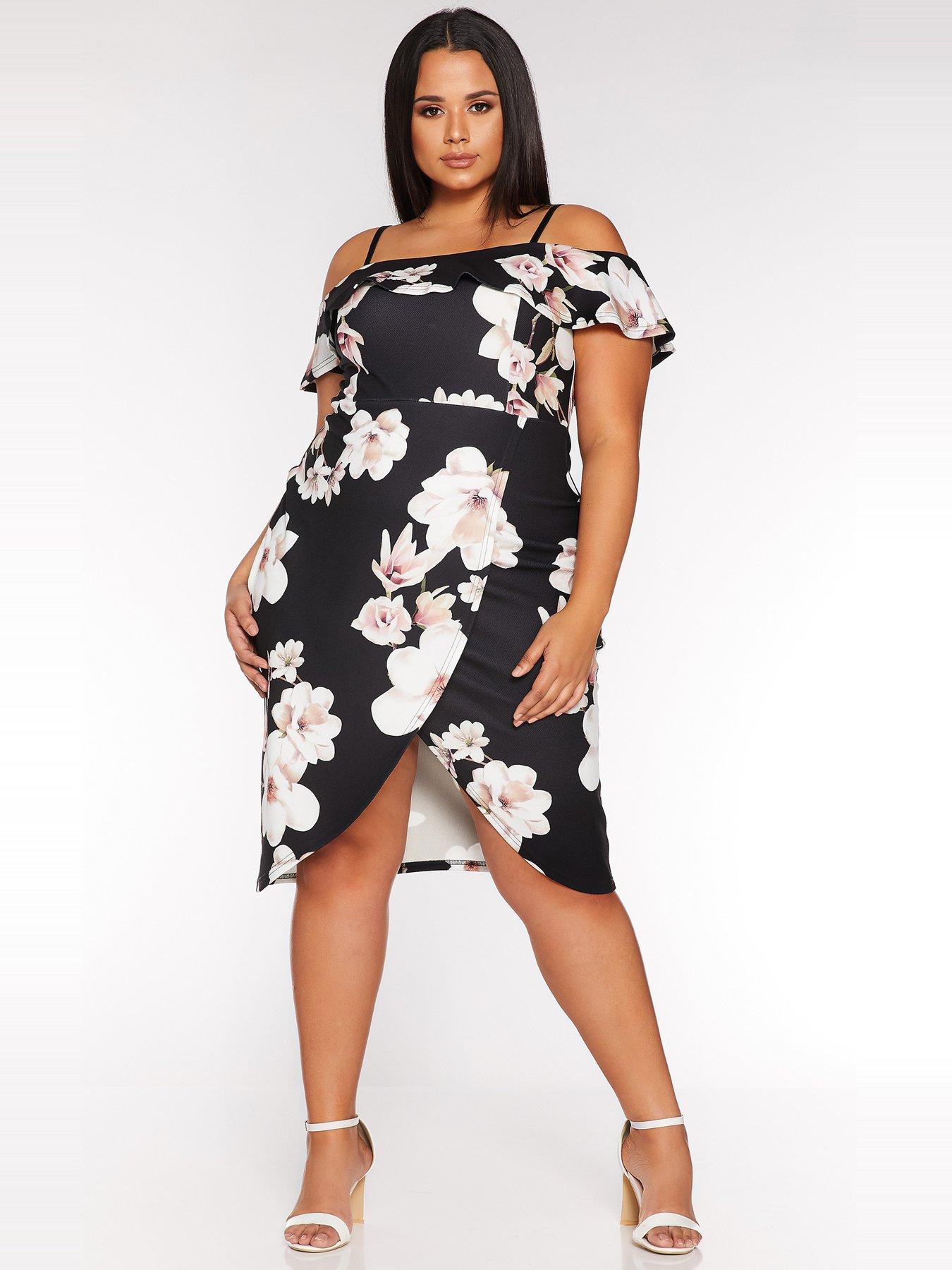 ruched cocktail dress