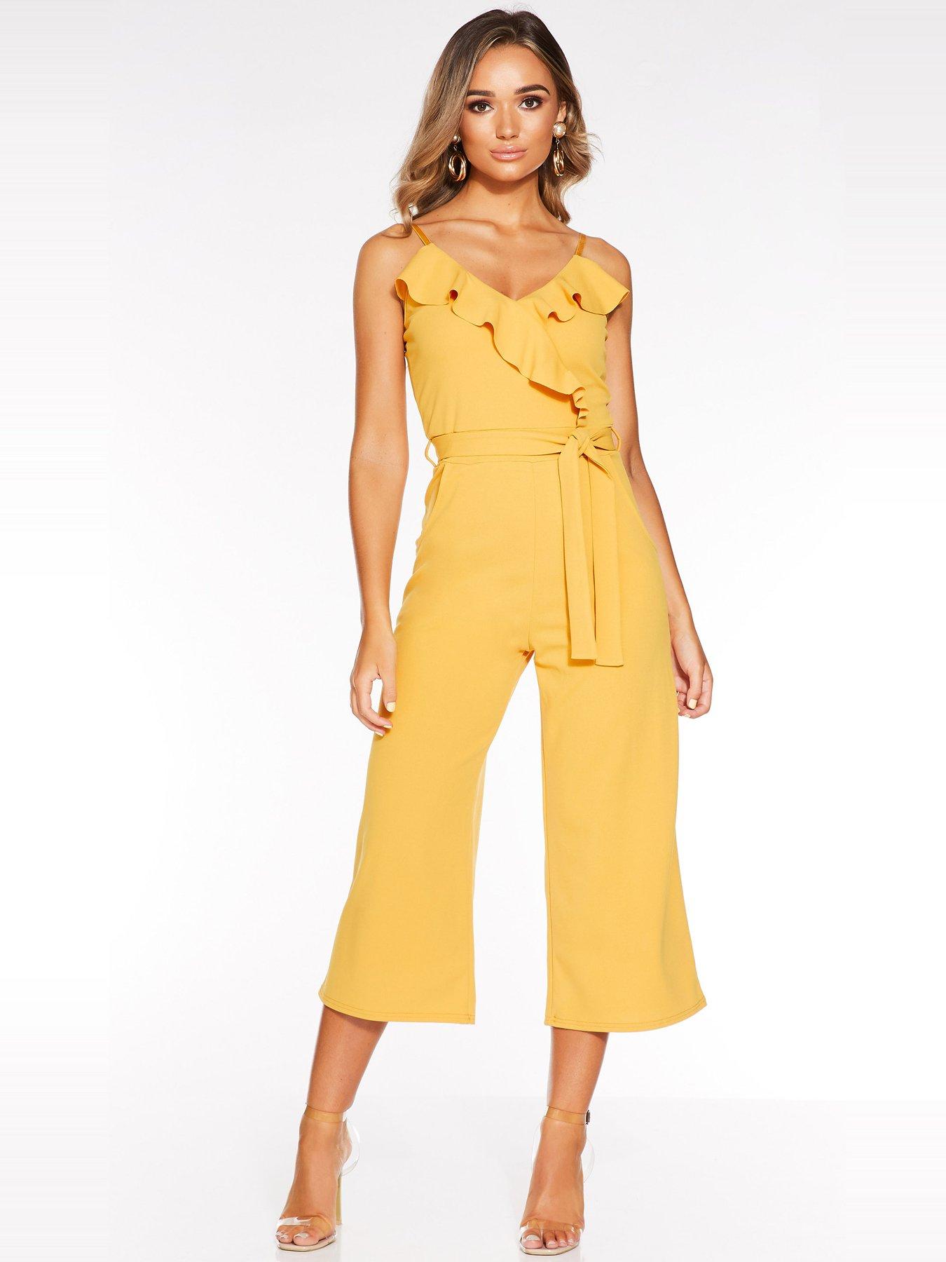 quiz rust jumpsuit