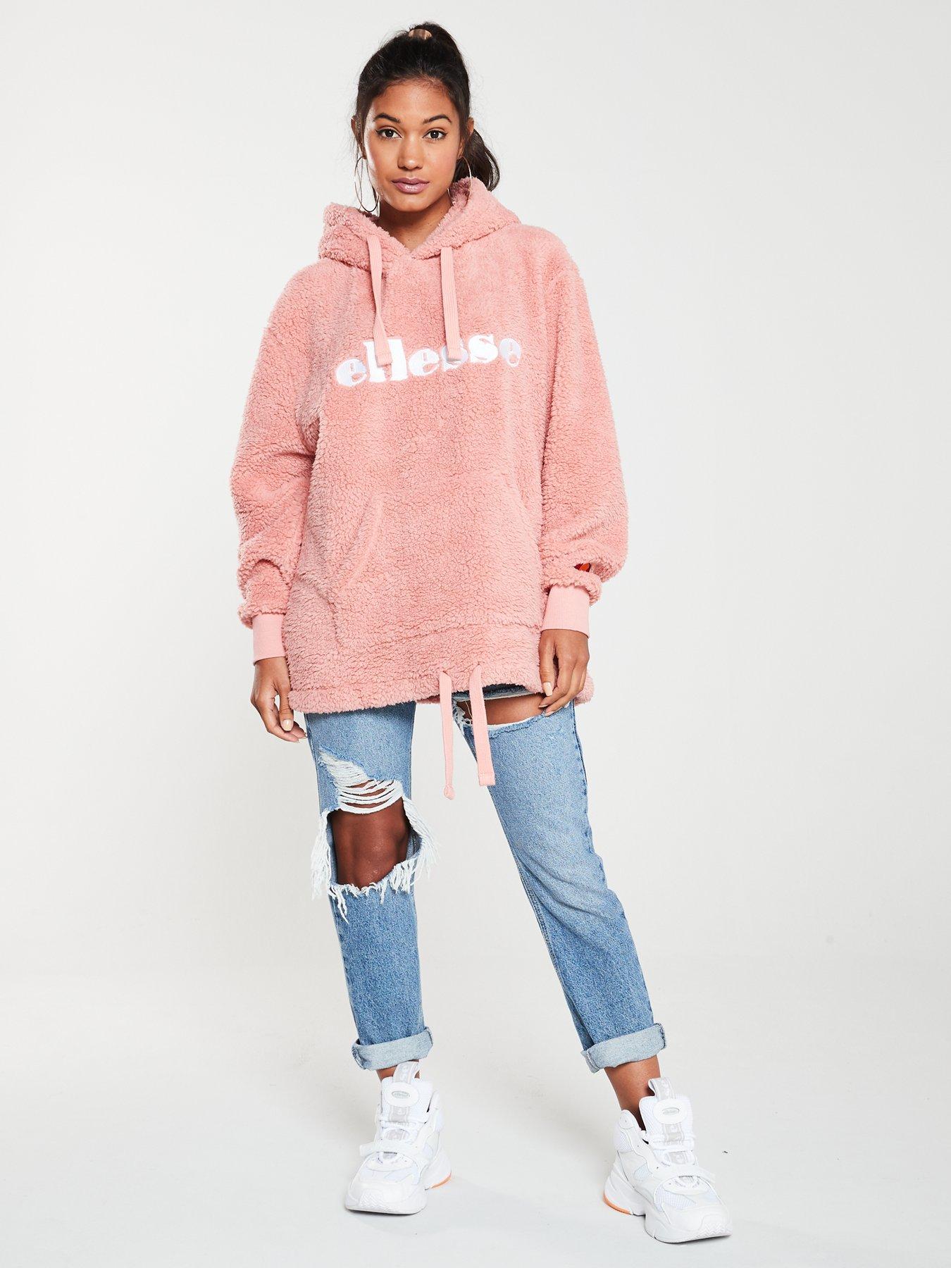 ellesse fluffy hoodie