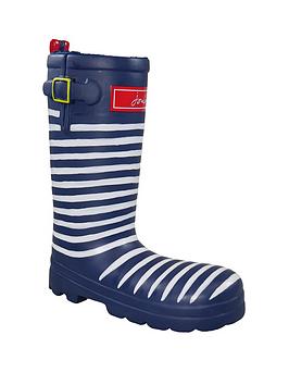 joules-stripey-print-wellington-boot-dog-toy