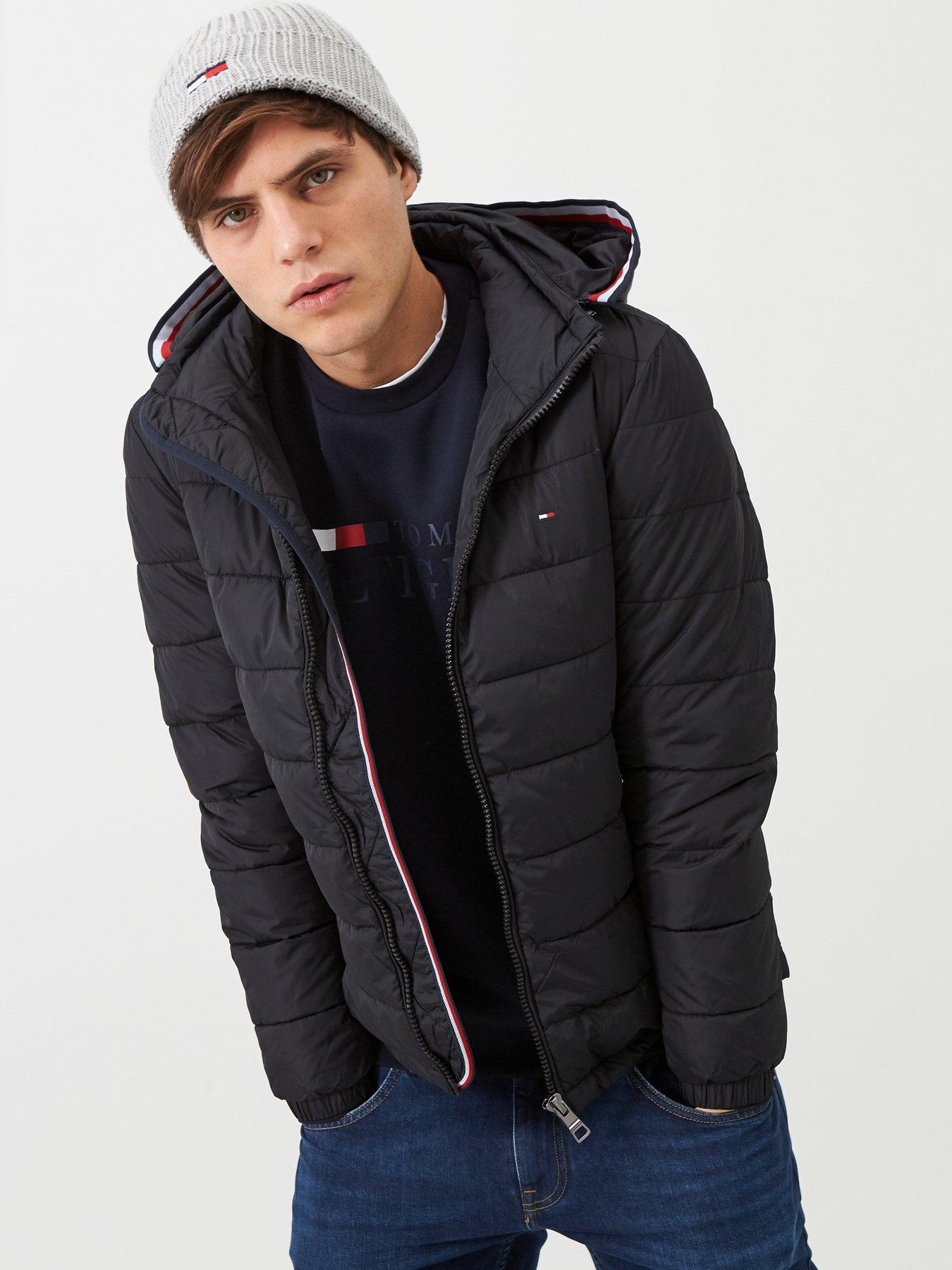 tommy hilfiger hooded padded parka