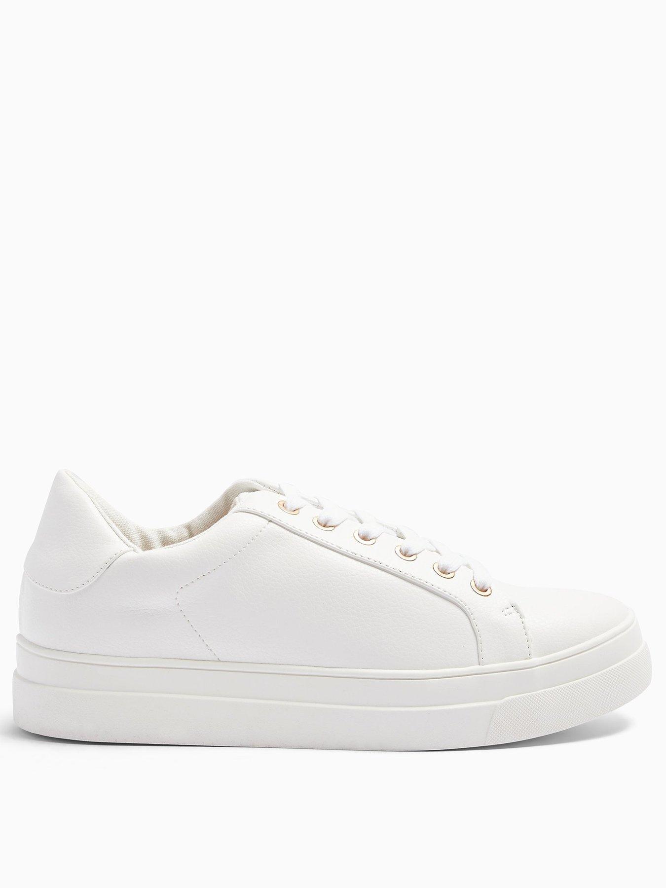 white trainers topshop