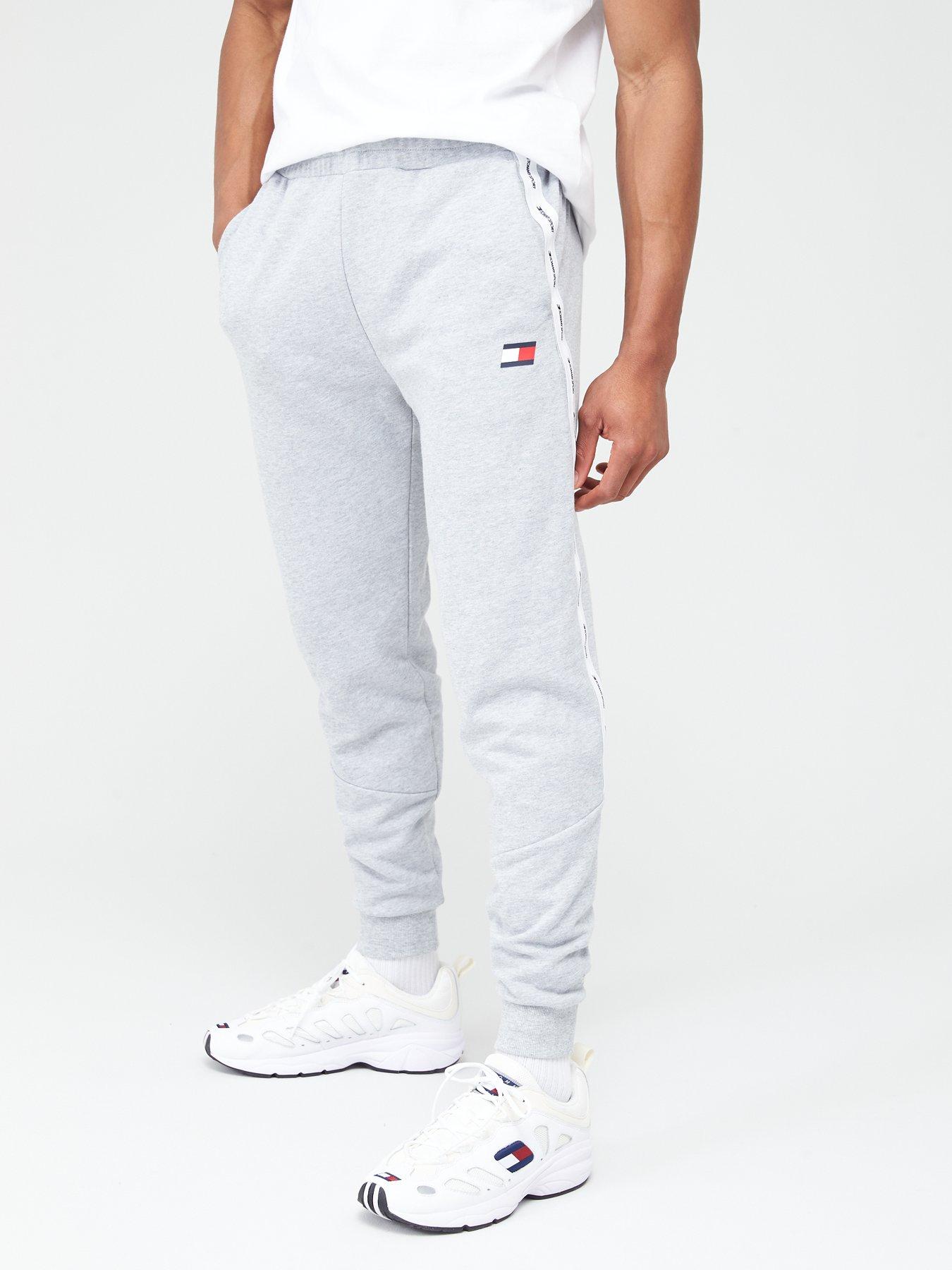 grey tommy hilfiger tracksuit bottoms