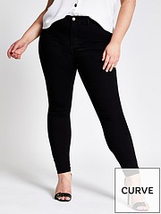 River Island Jeans Women Littlewoods Ireland Online - black ripped high waisted jeans roblox
