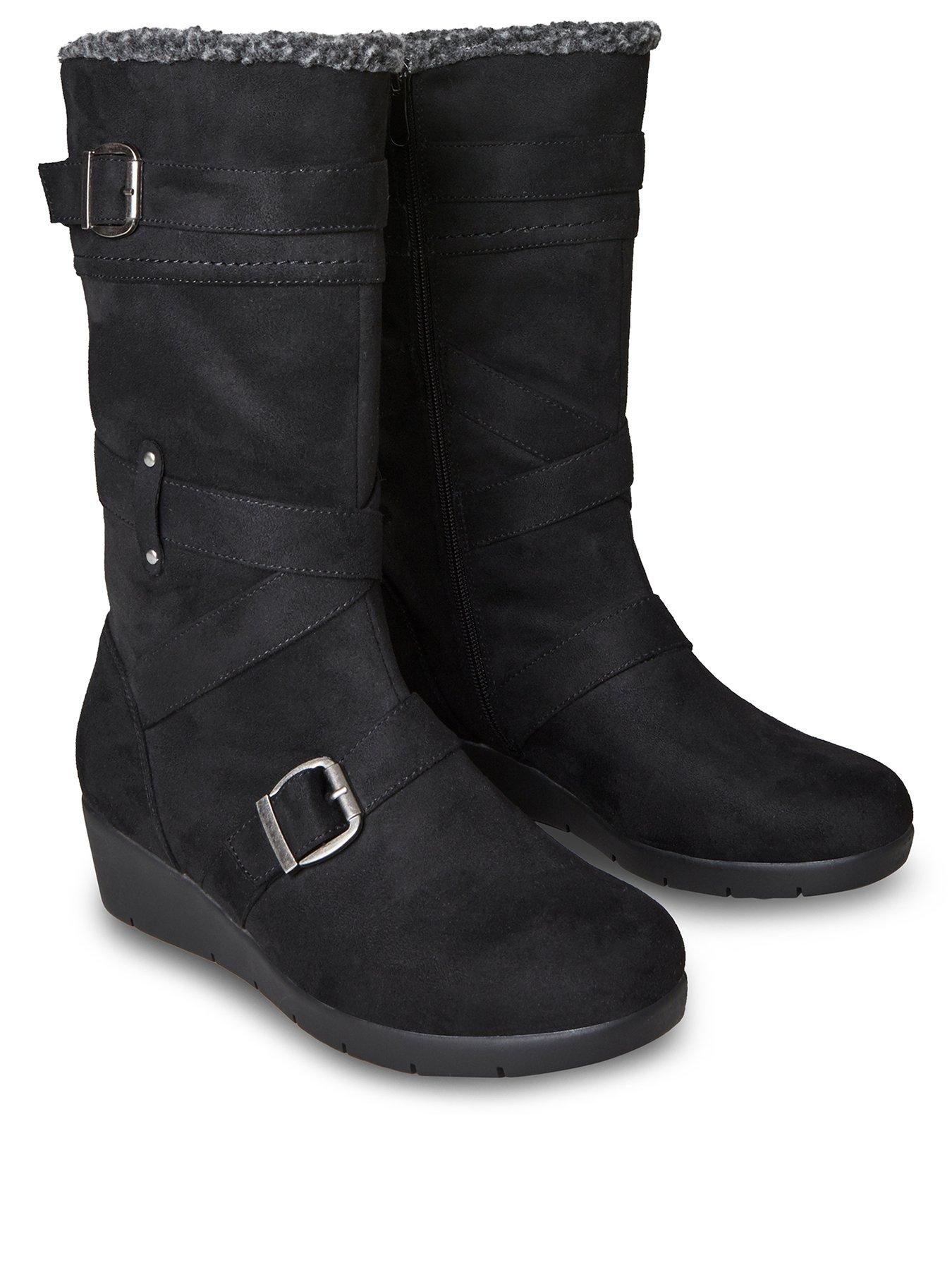 joe browns wedge boots