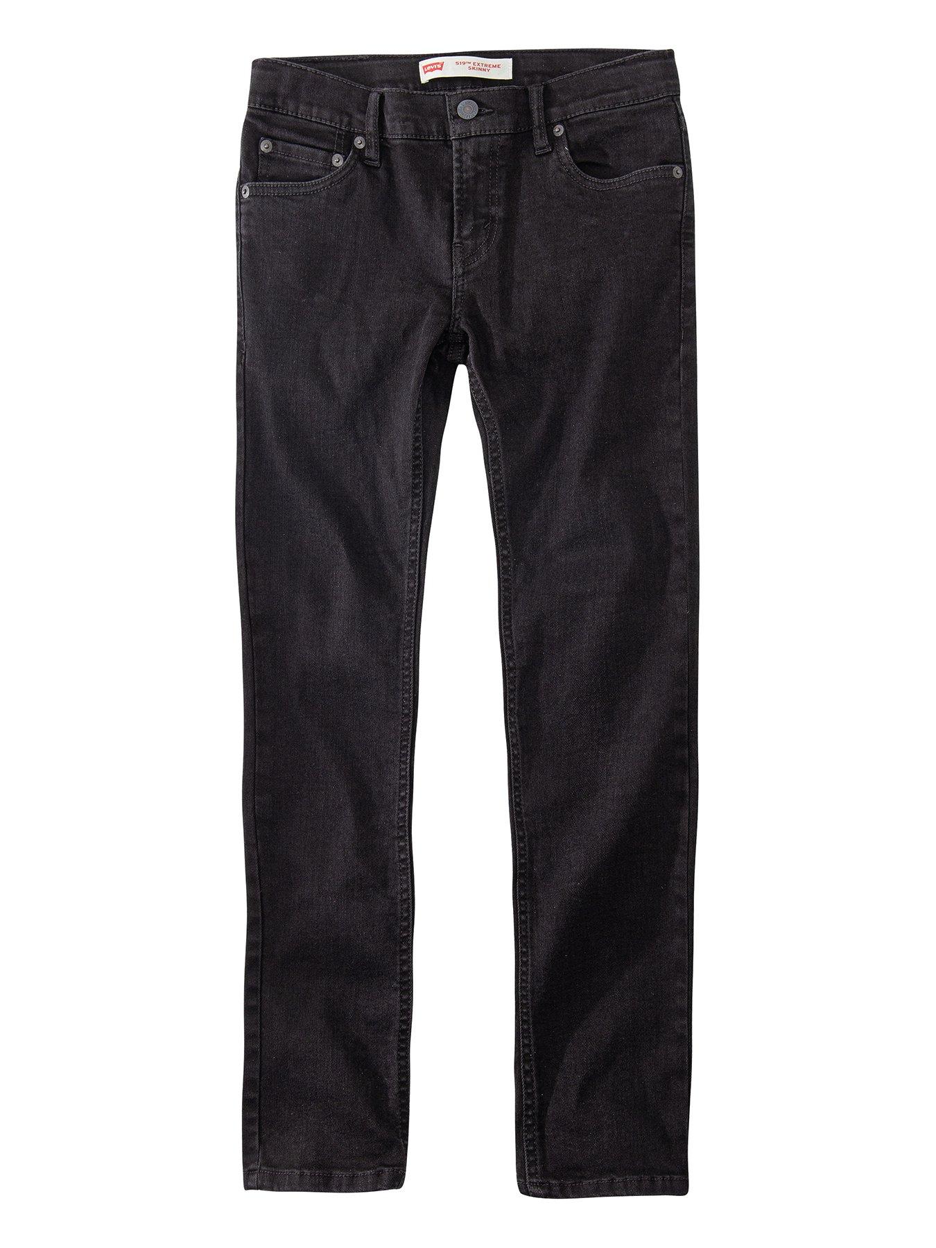 levi jeans black skinny